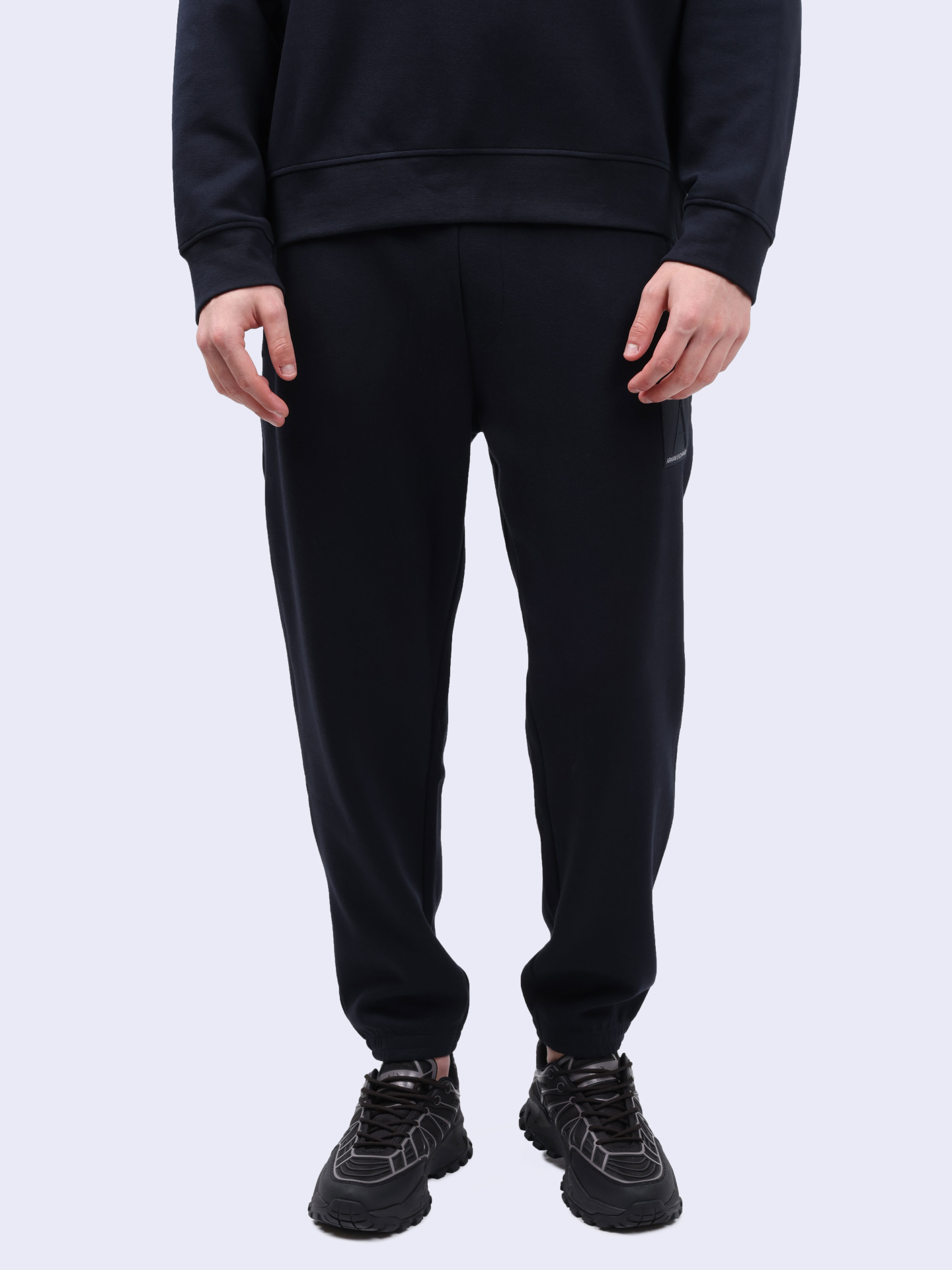 Мастерка Armani Exchange 6DZMJL ZJZGZ 17AC мужская с капюшоном — купить в интернет-магазине Verdistore