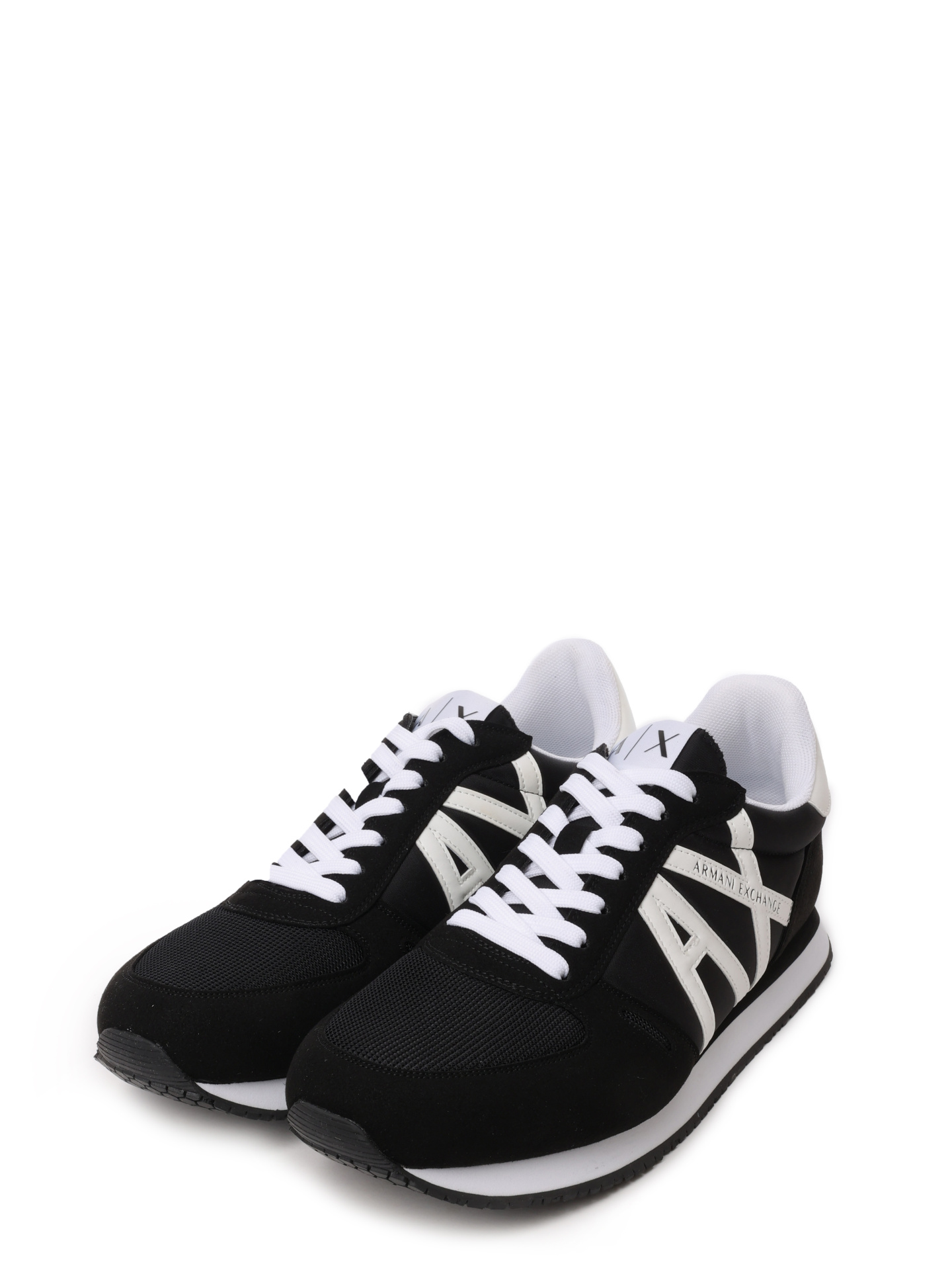Кроссовки Armani Exchange XUX017 XCC68 K489 текстильные мужские с логотипом — купить в интернет-магазине Verdistore