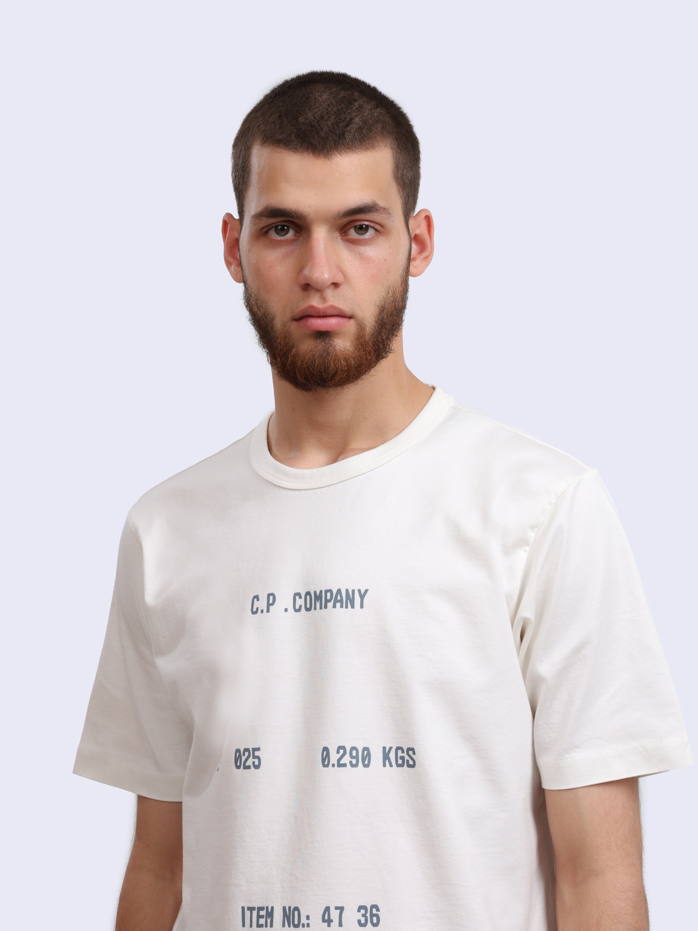 Футболка C.P. Company 18CMTS107A 110301W 103 белая мужская — купить в интернет-магазине Verdistore