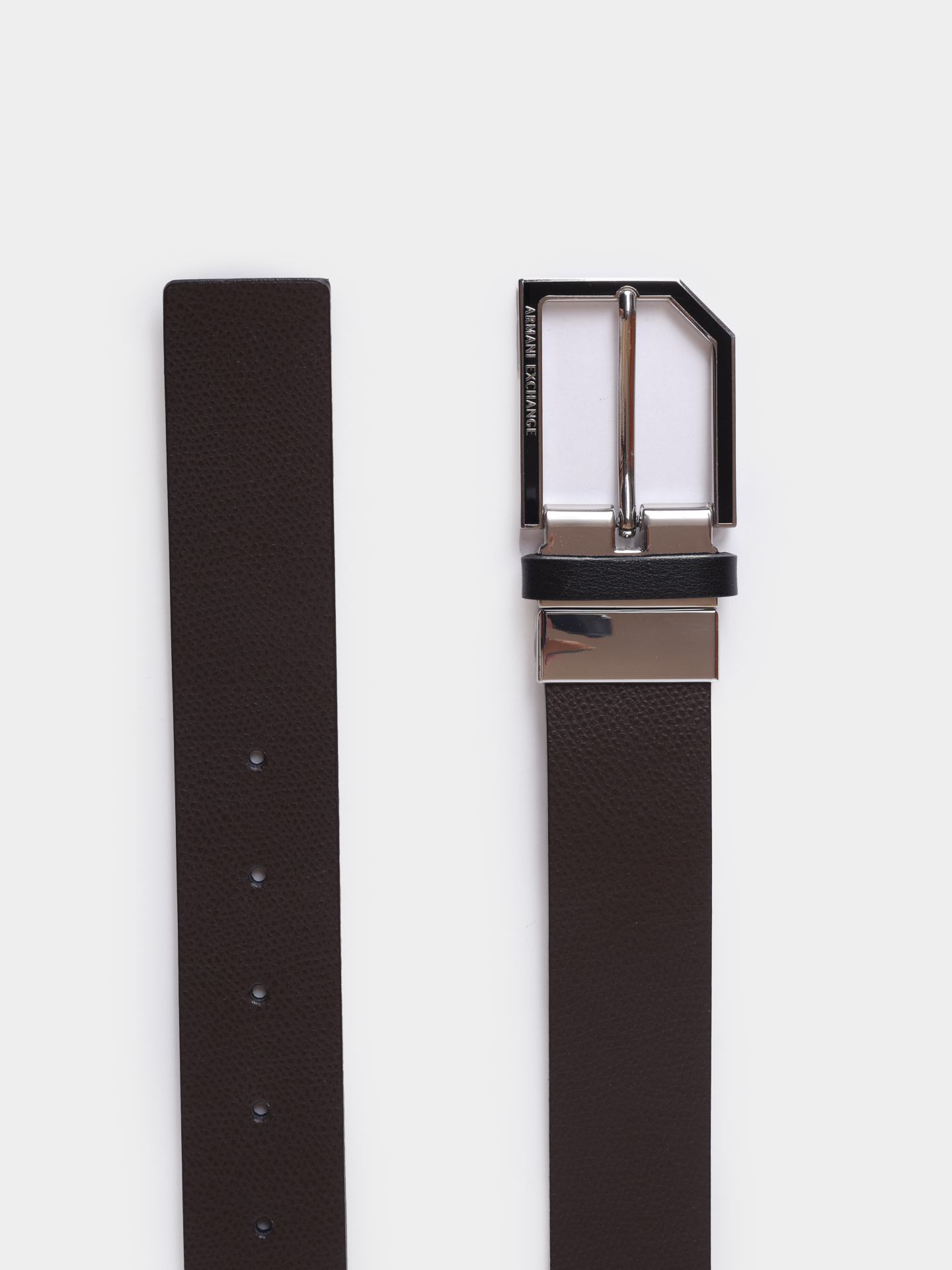 Ремень Armani Exchange XM000596 AF12665 M6107 кожаный мужской — купить в интернет-магазине Verdistore