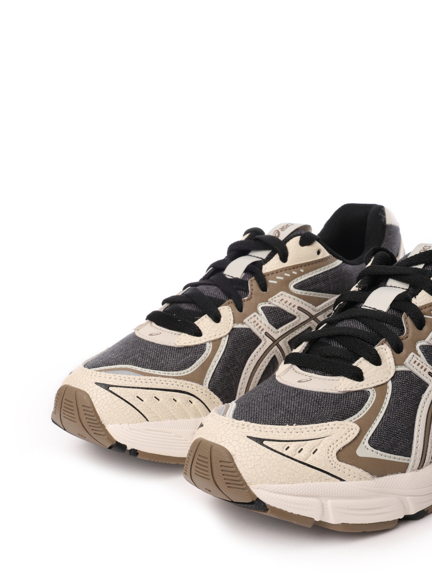 Кроссовки Asics 1203A415 001 серые мужские с бежевыми вставками — купить в интернет-магазине Verdistore