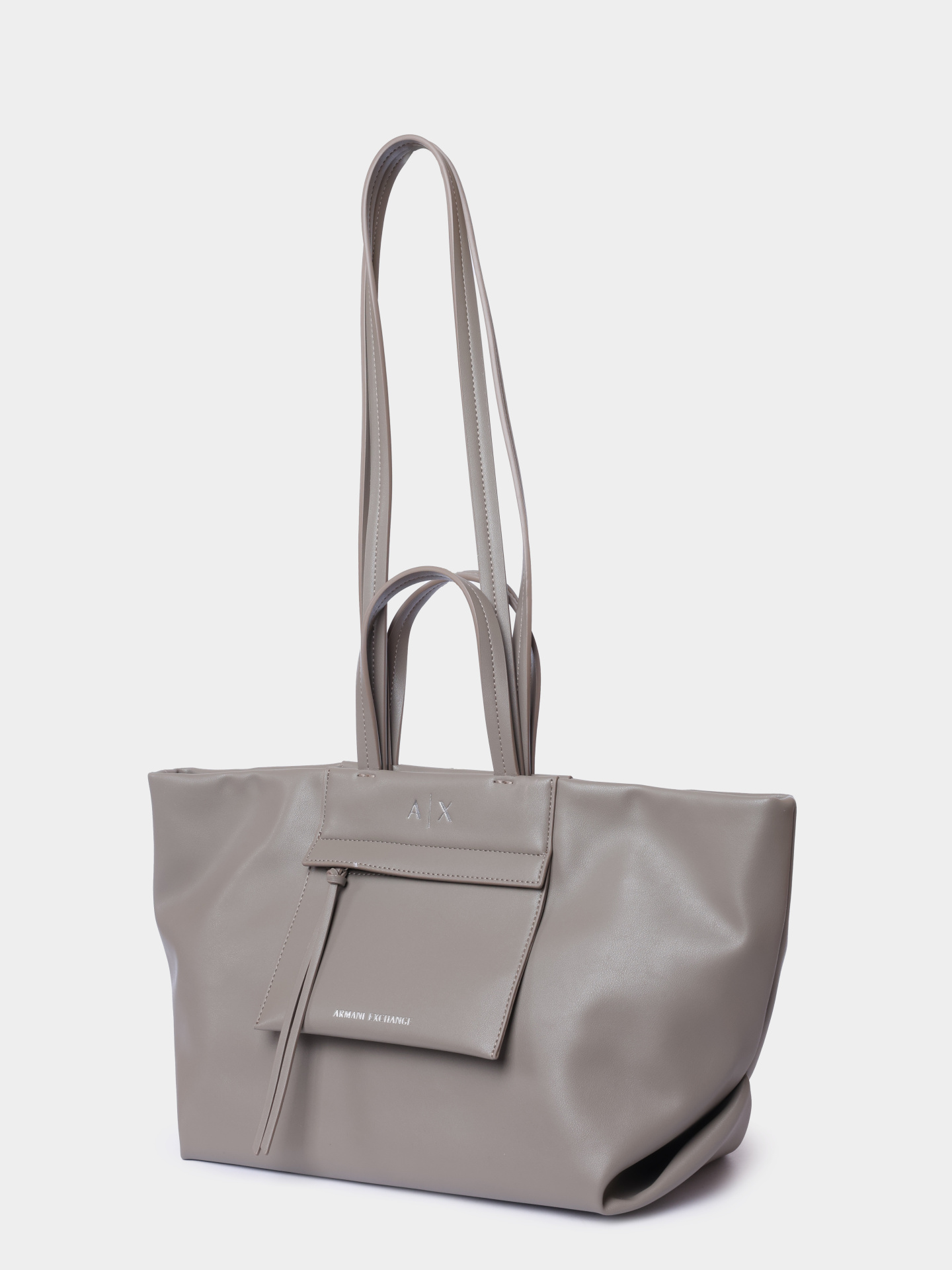 Сумка Armani Exchange XW001538 AF16751 U6242 серая женская — купить в интернет-магазине Verdistore