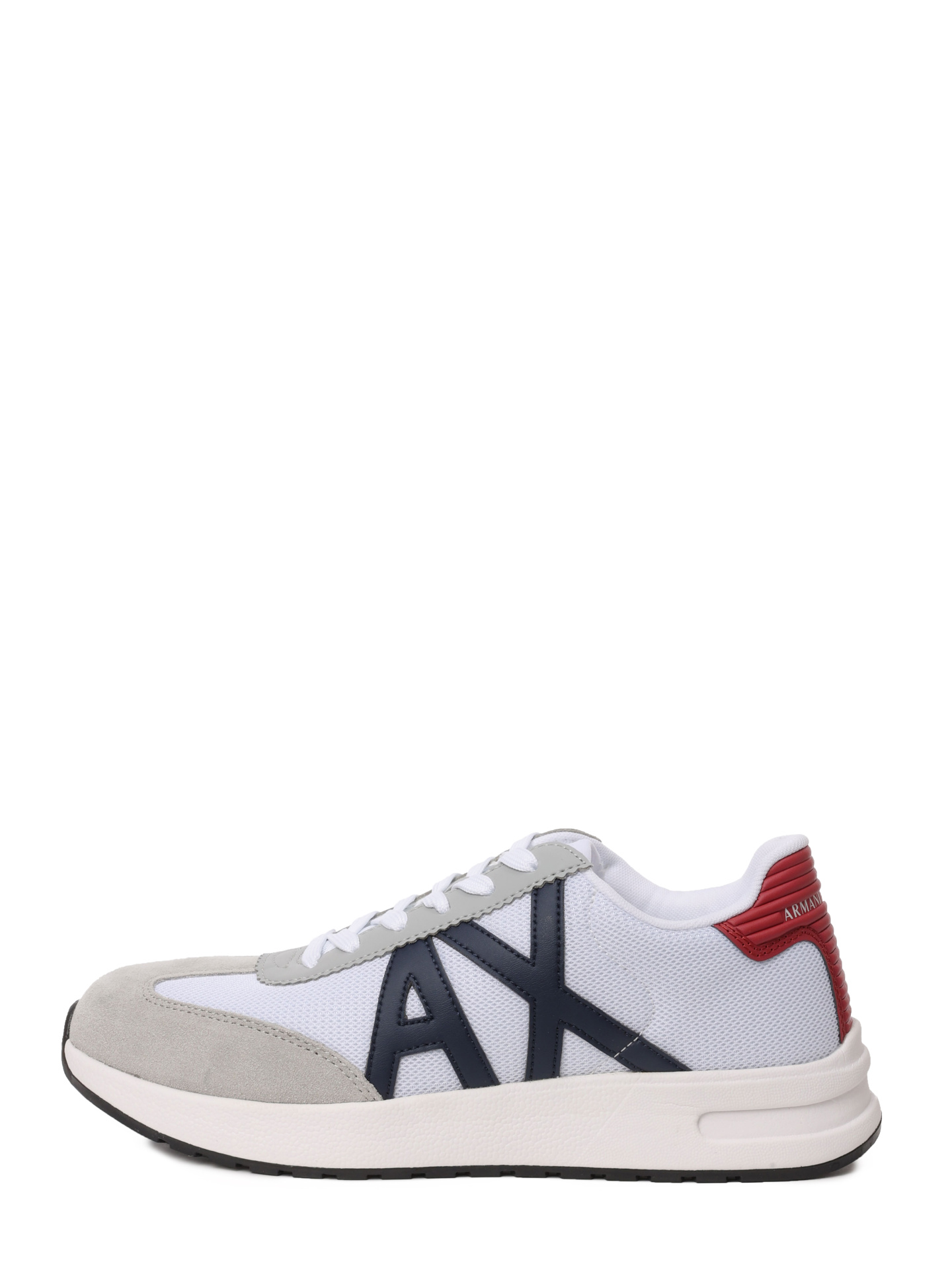Кроссовки Armani Exchange XUX071 XV527 T709 комбинированные мужские с логотипом — купить в интернет-магазине Verdistore