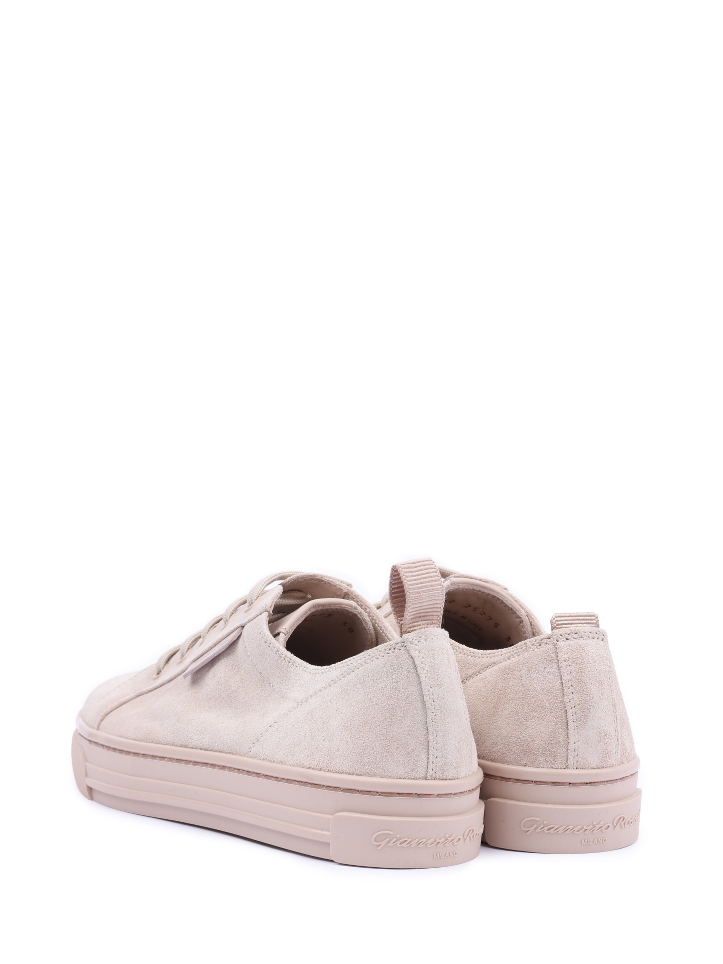 Кеды Gianvito Rossi S25275-W1MOU-SUC замшевые женские — купить в интернет-магазине Verdistore