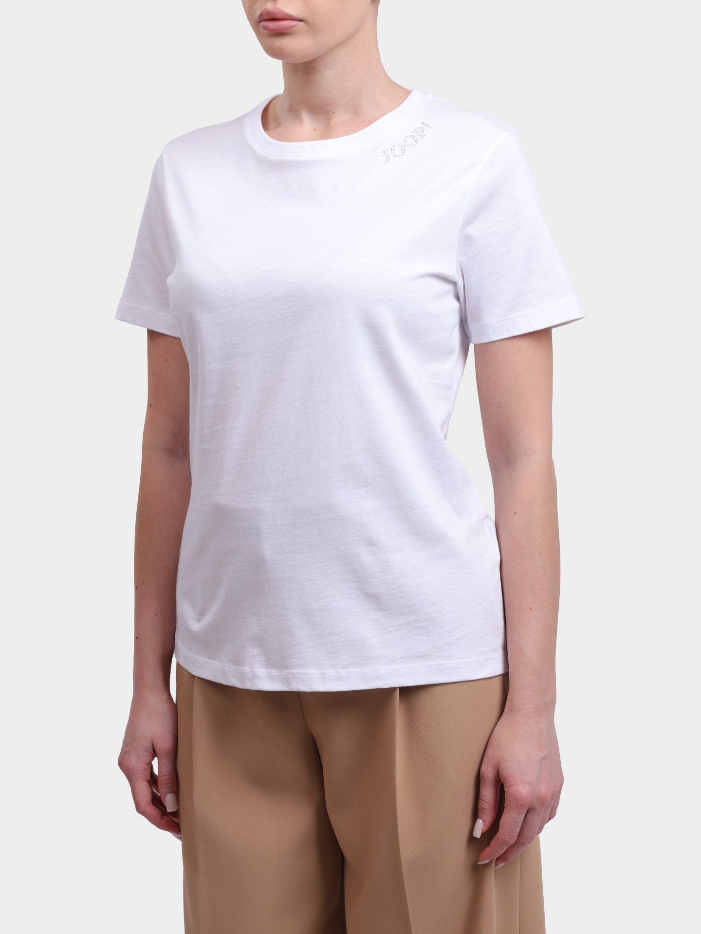 Футболка 58 254JE58Tori 10018228 100 белая женская — купить в интернет-магазине Verdistore