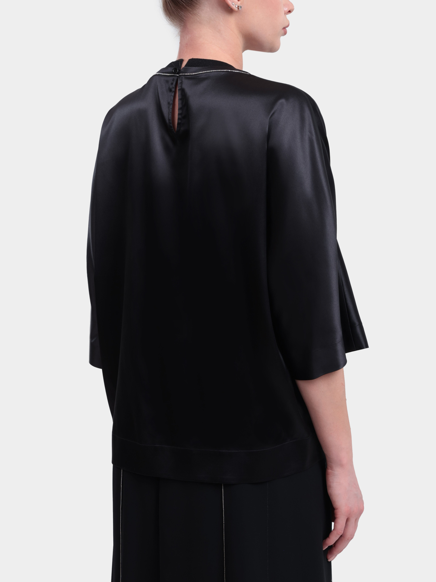 Блуза Peserico A06871 2372E 05E шелковая женская — купить в интернет-магазине Verdistore