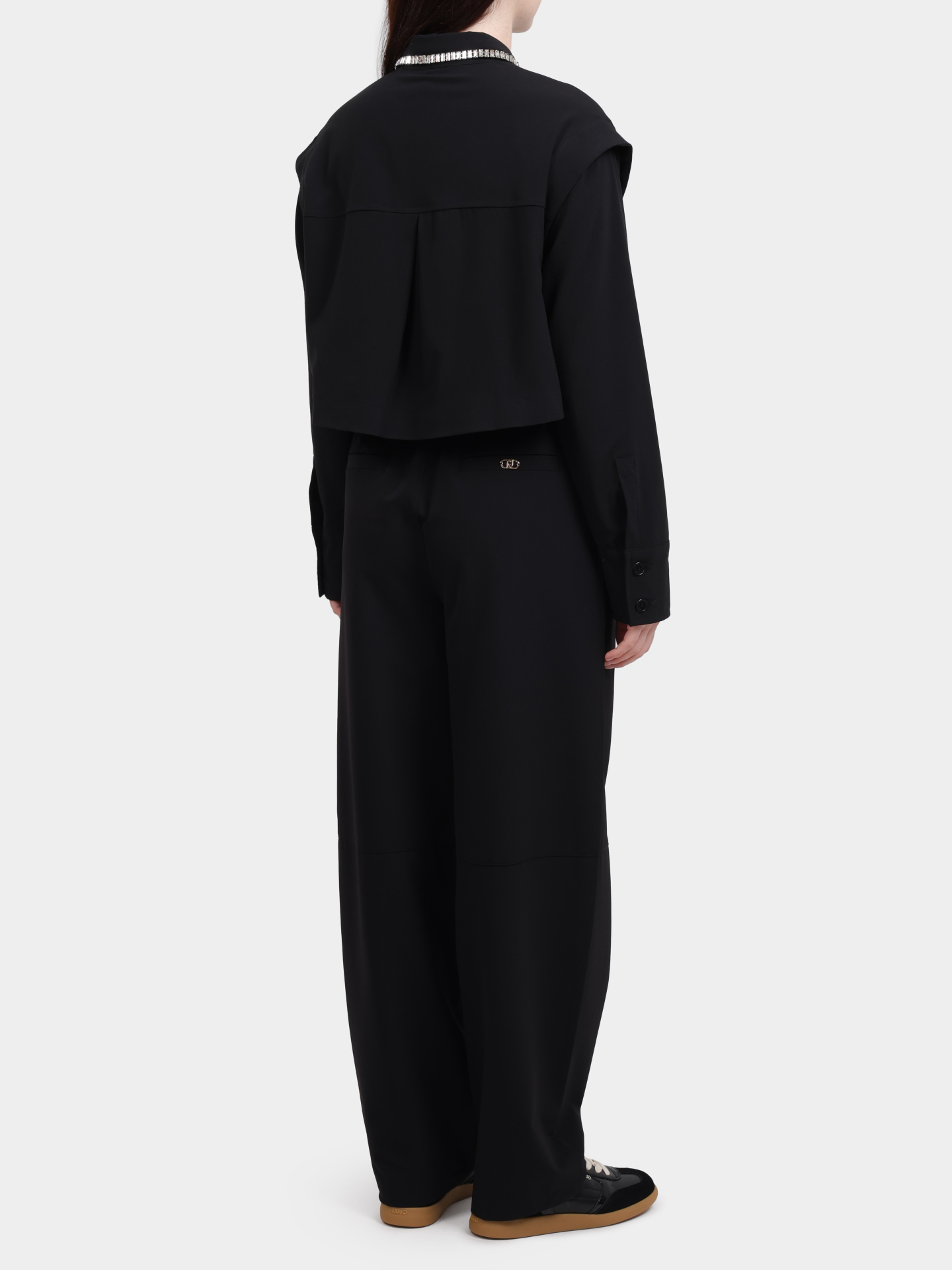 Блузка Liu-Jo CF5340 T054A 22222 укороченная женская — купить в интернет-магазине Verdistore