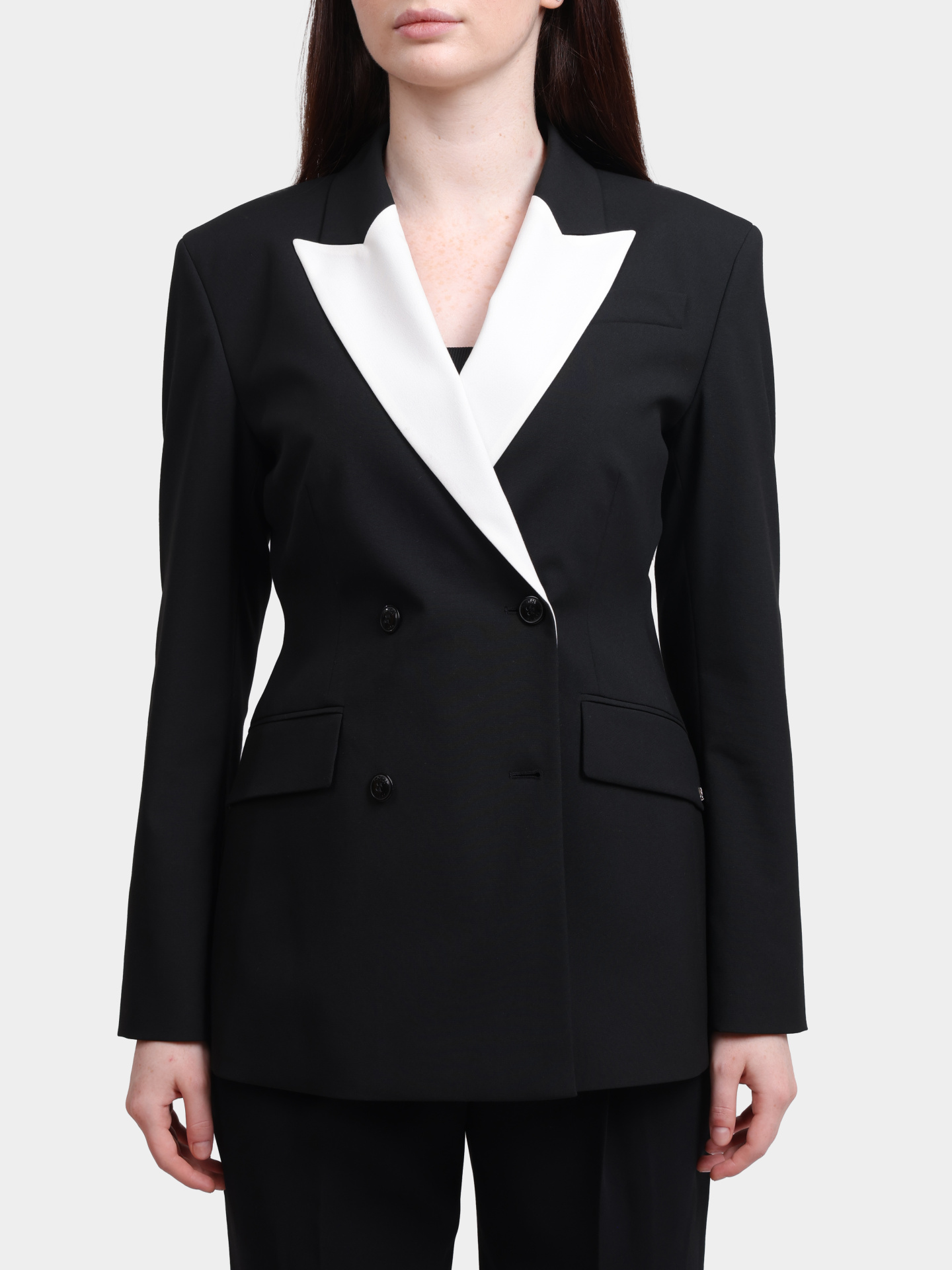 Жакет Hugo 50544752 001 двубортный женский — купить в интернет-магазине Verdistore