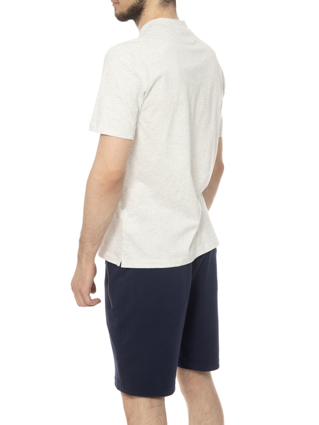 Шорты Brunello Cucinelli MOT043242G хлопковые мужские — купить в интернет-магазине Verdistore