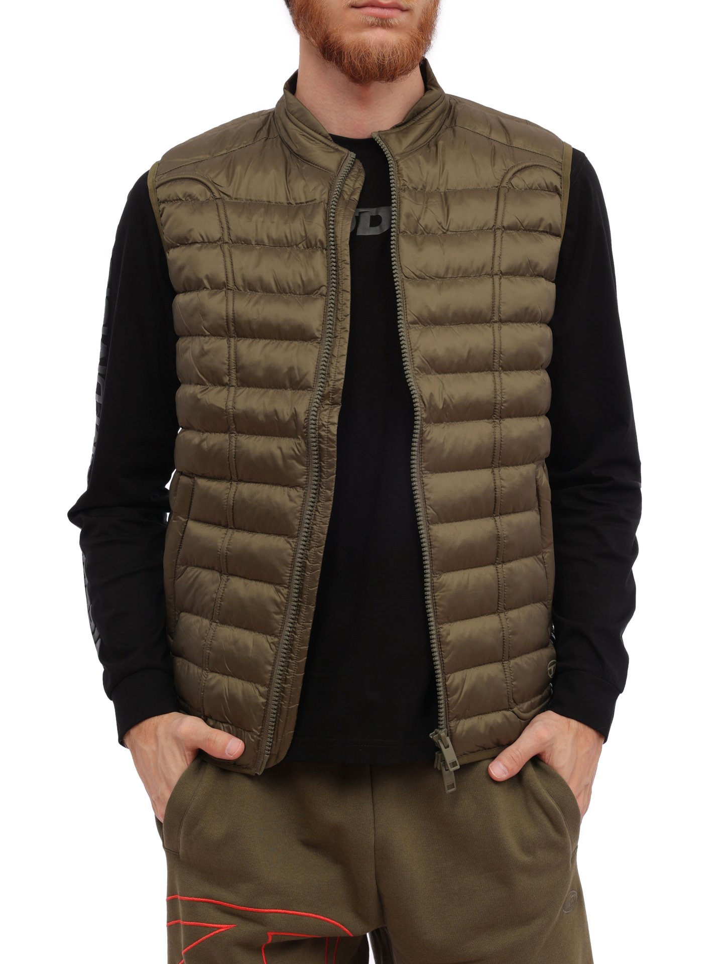 Жилет Diesel A106930BHAZ5AF стеганый мужской — купить в интернет-магазине Verdistore