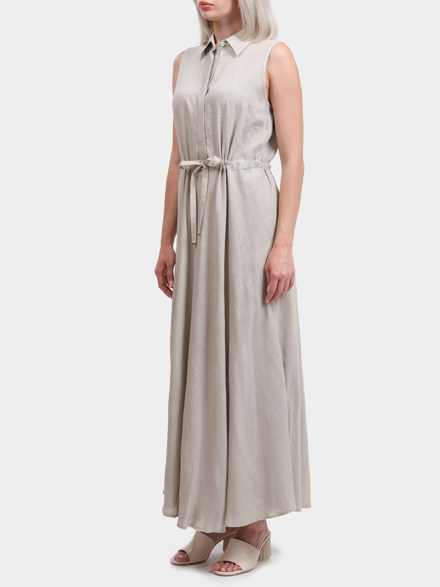 Платье Herno AB000028D 12689 1985 серое женское — купить в интернет-магазине Verdistore