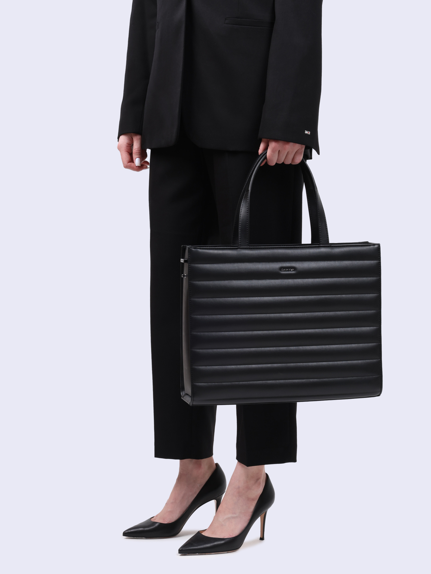Сумка Calvin Klein K60K612120 BEH черная женская — купить в интернет-магазине Verdistore