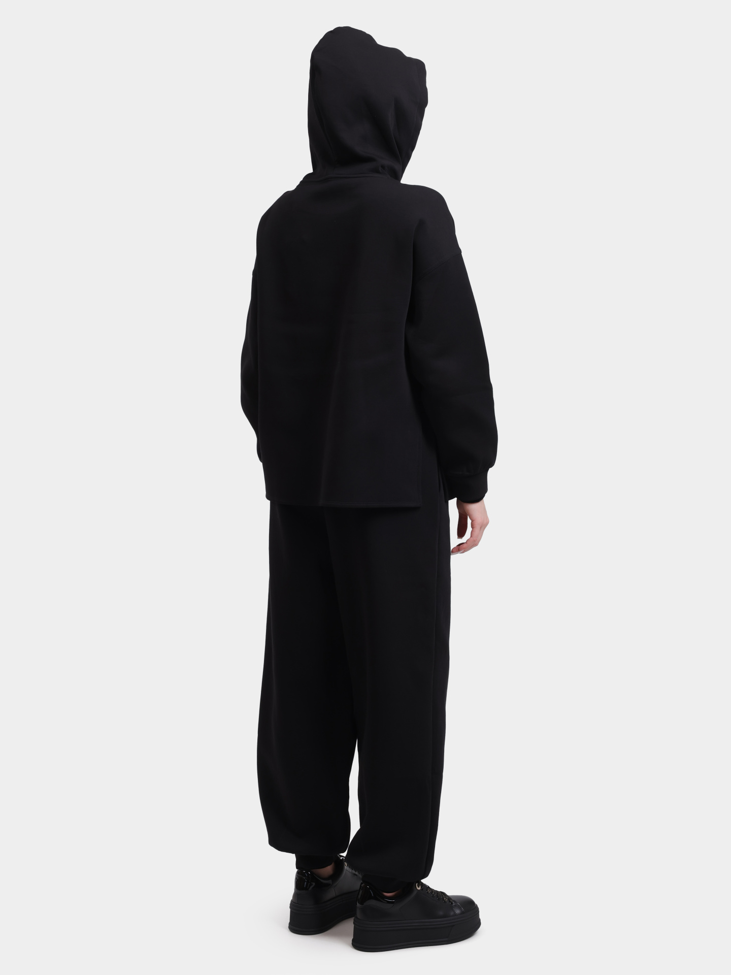 Худи Armani Exchange XW000987 AF10818 UC001 черное женское — купить в интернет-магазине Verdistore