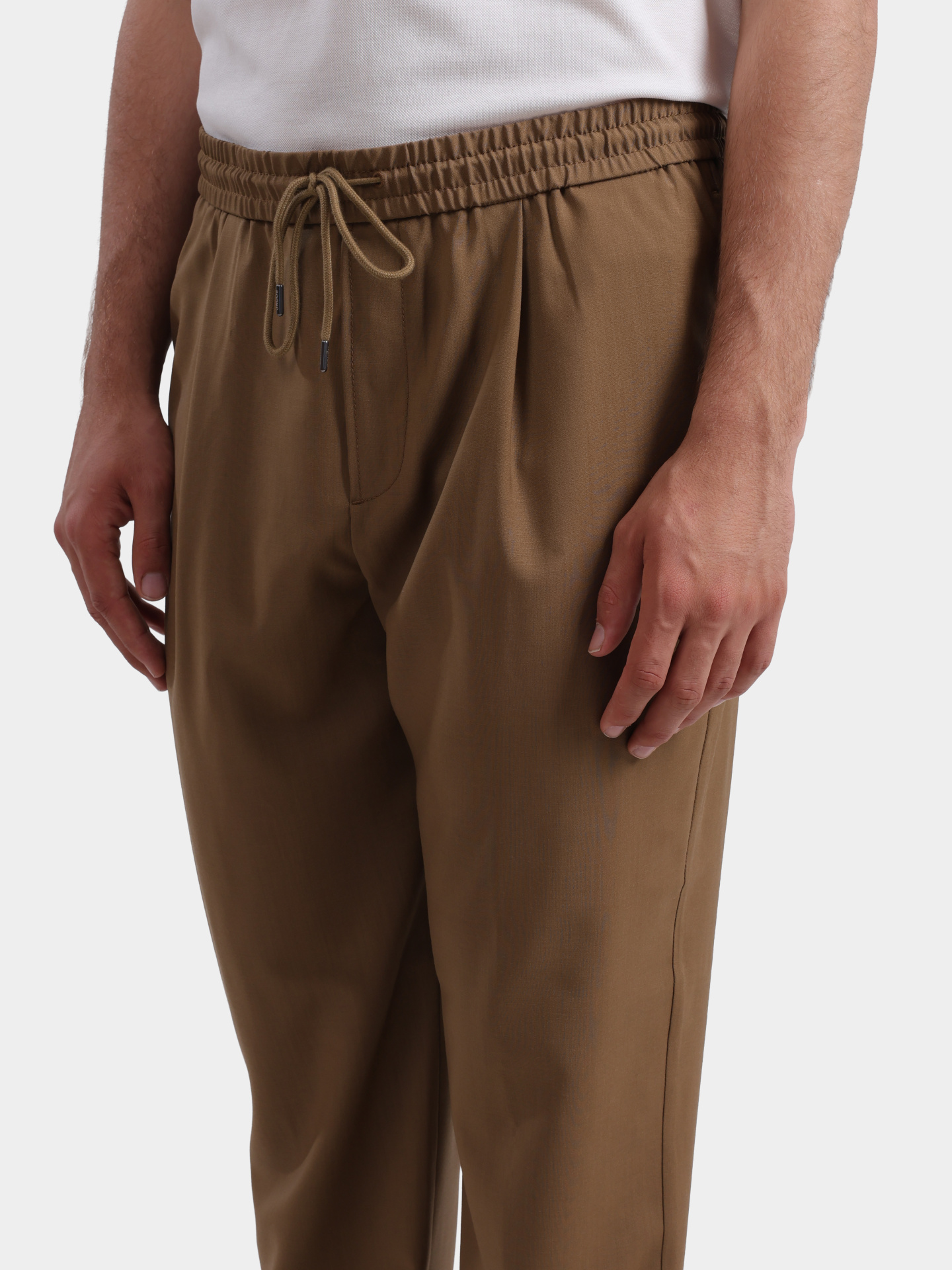 Брюки Jacob Cohen JUM PT017 001 T870A RW F09 коричневые мужские из шерсти — купить в интернет-магазине Verdistore
