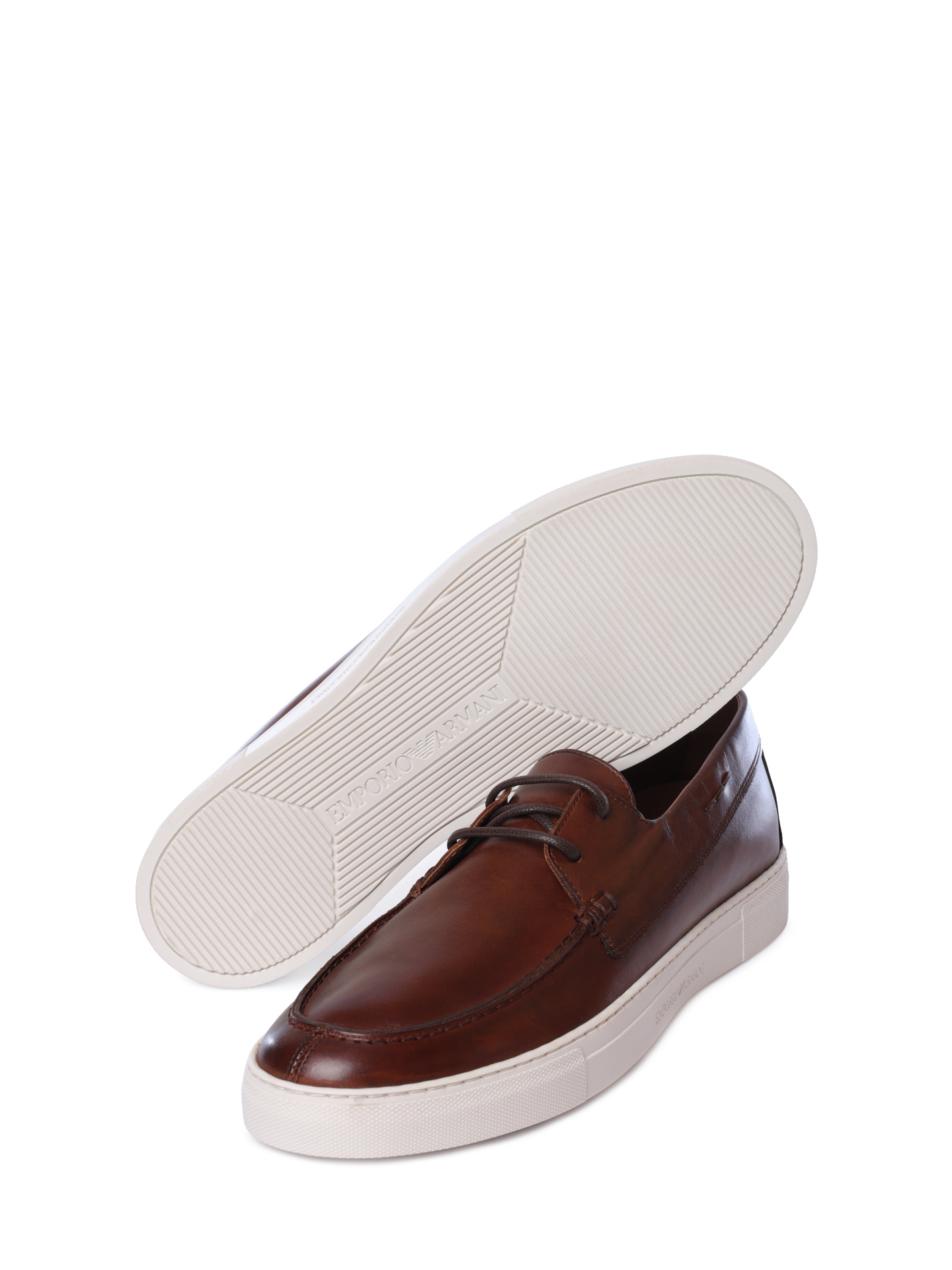 Лоферы Emporio Armani X4X662 XF849 00257 кожаные мужские — купить в интернет-магазине Verdistore