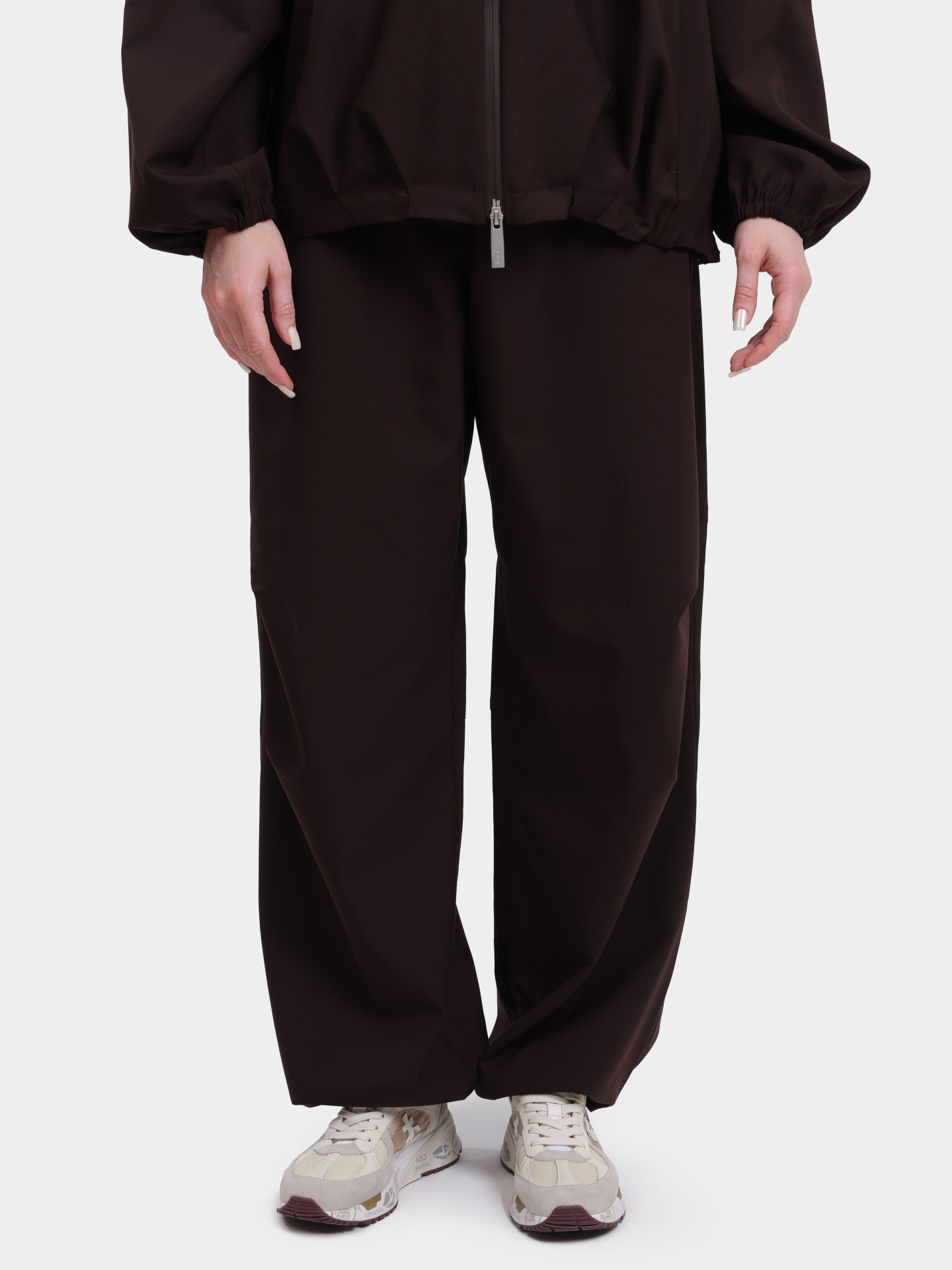 Брюки спортивные PT00052DL 12847 8930 коричневые женские  — купить в интернет-магазине Verdistore