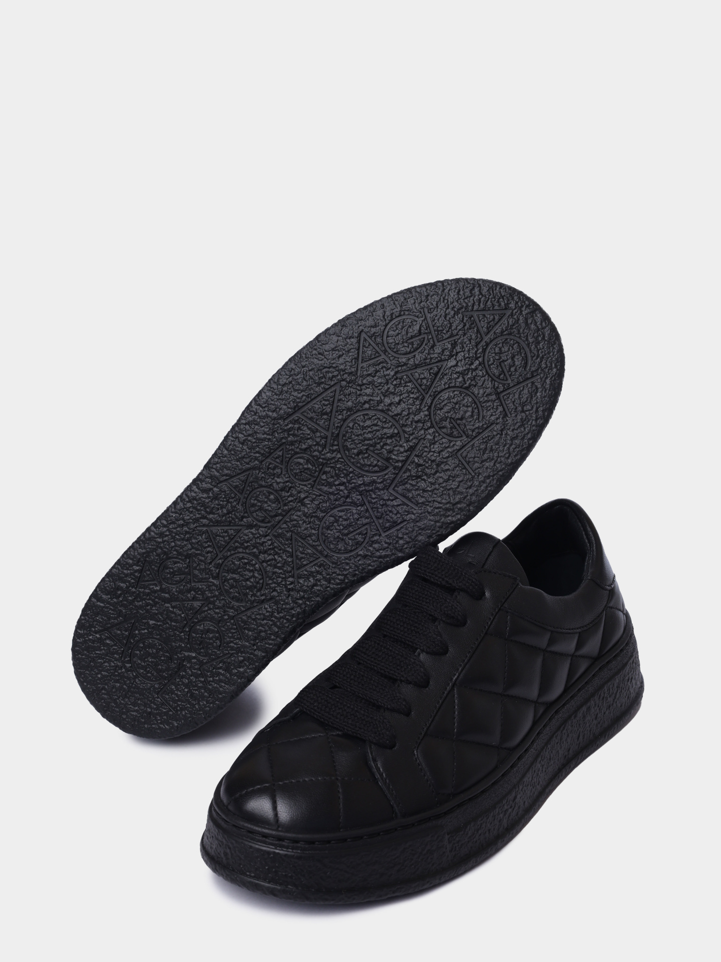 Кеды AGL D946002PGKA076 1013 стеганые женские — купить в интернет-магазине Verdistore