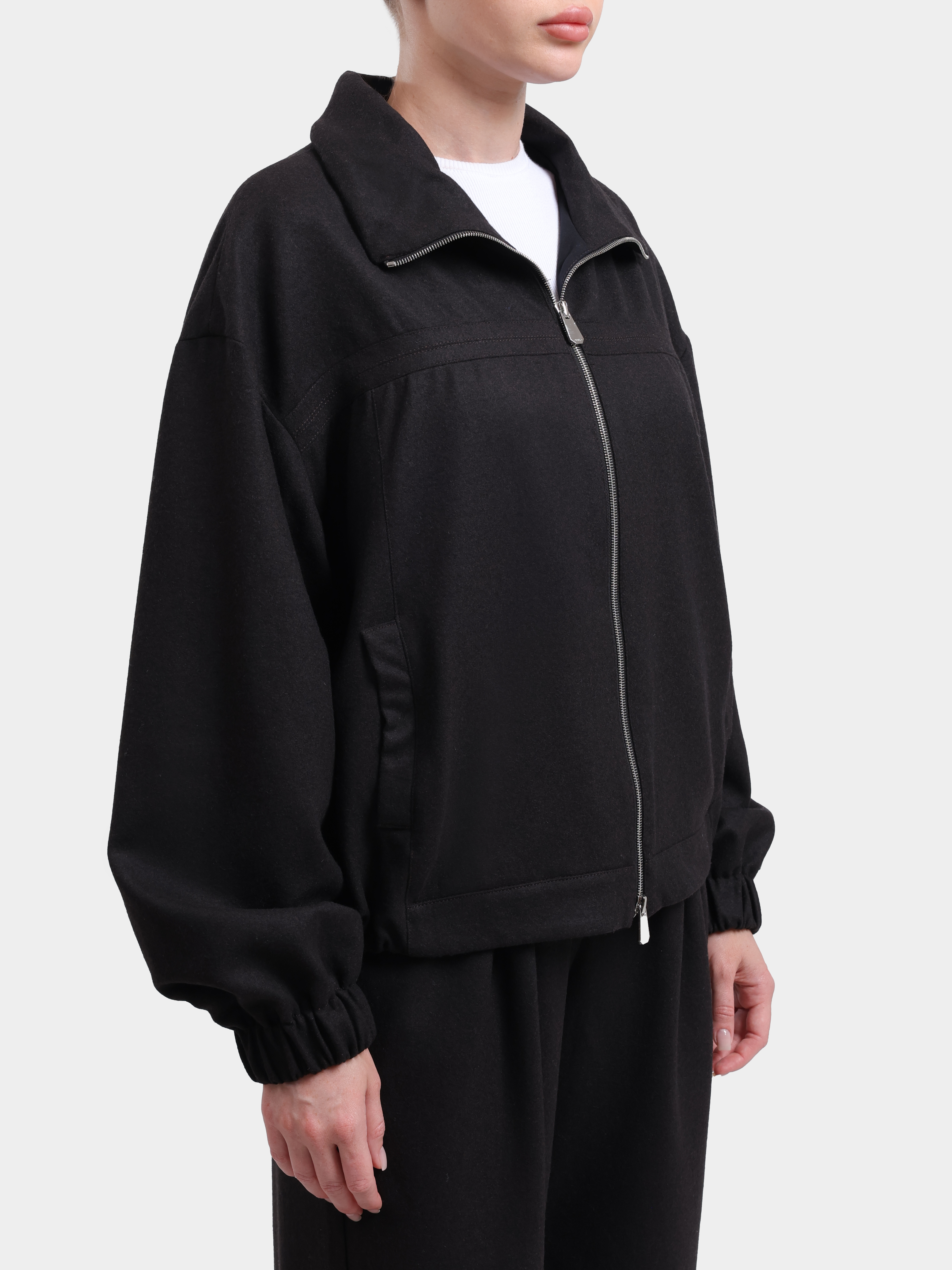 Куртка Pinko 107444 A3JF I84 черная женская на молнии — купить в интернет-магазине Verdistore