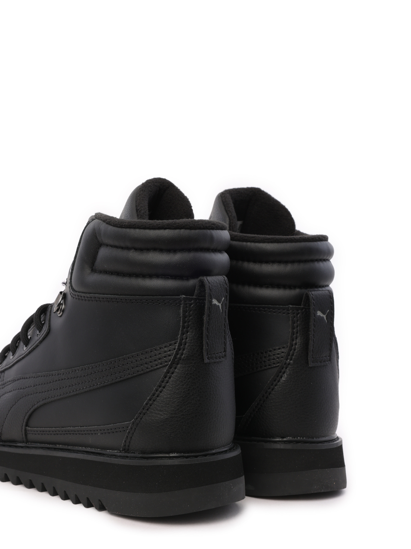 Ботинки кожаные со вставками по бокам на шнуровке — купить в интернет-магазине Verdistore