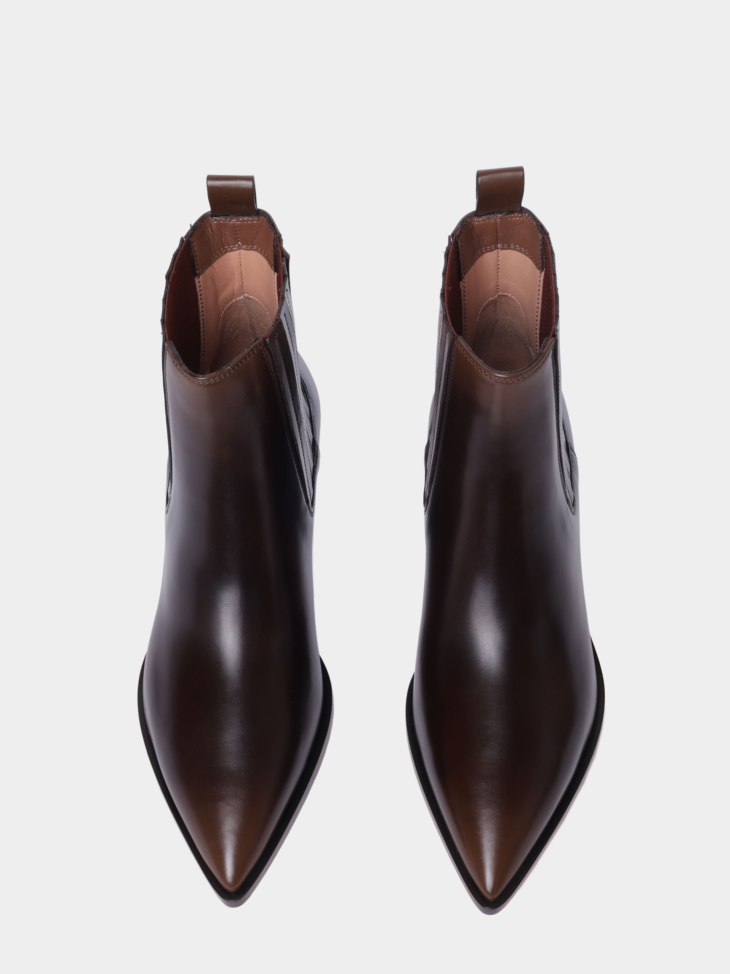 Ботильоны Santoni WTOG71799BJ2NHUYM40 кожаные женские — купить в интернет-магазине Verdistore
