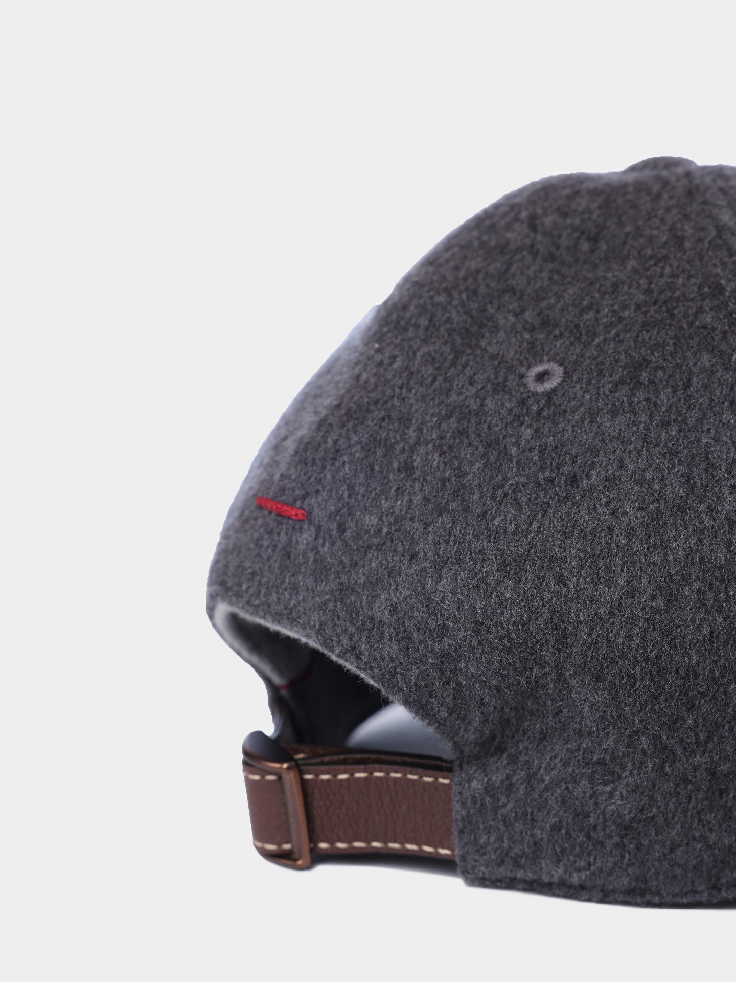 Бейсболка Brunello Cucinelli M038P9850 CGQ69 серая мужская из шерсти — купить в интернет-магазине Verdistore