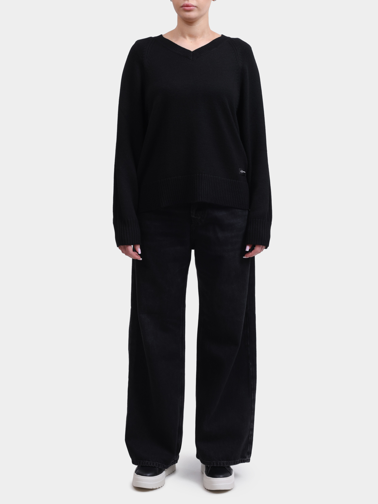 Свитшот XW001335 AF13774 UC001 черный женский — купить в интернет-магазине Verdistore