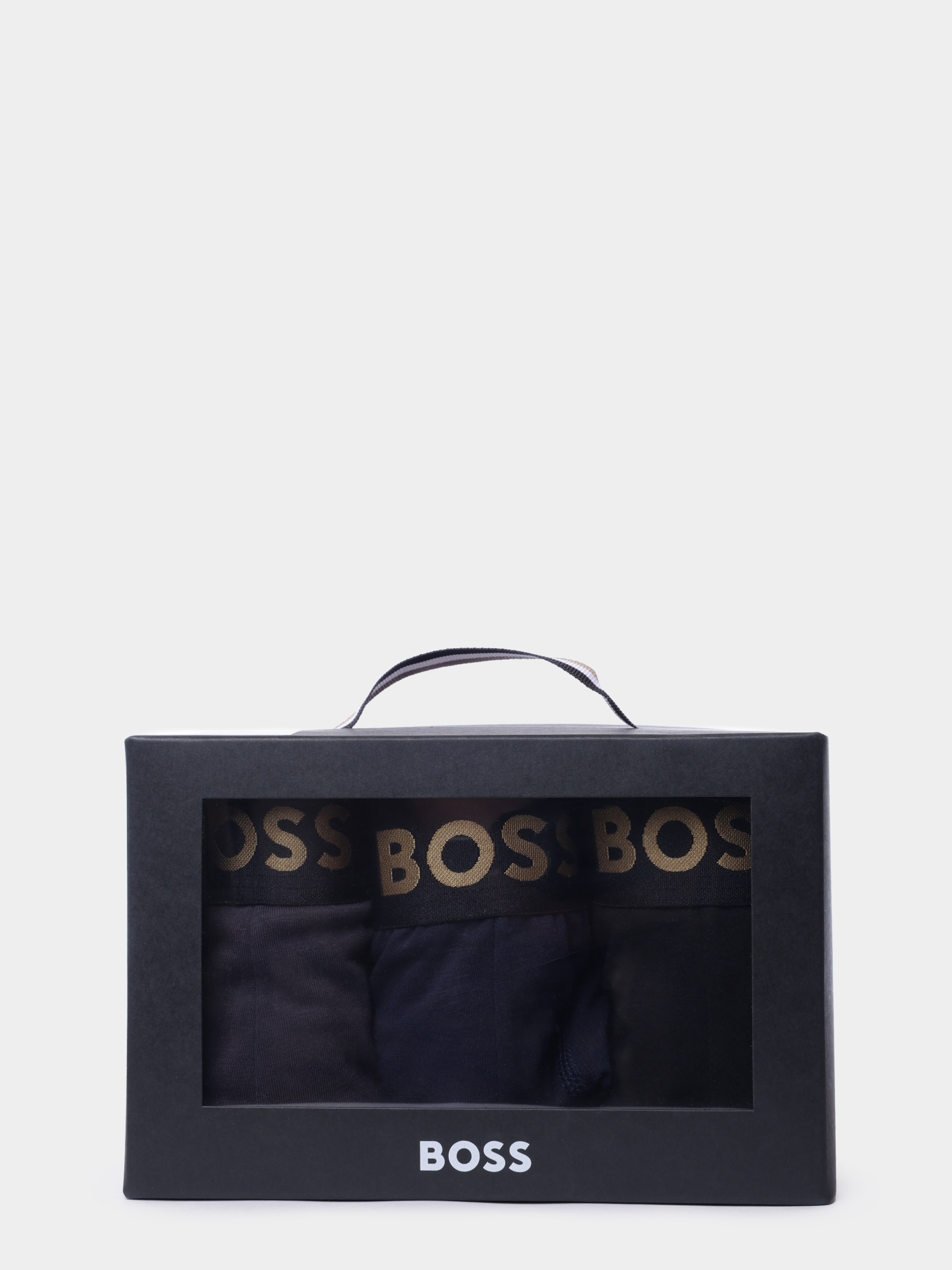 Трусы комплект 3 пары BOSS Black Trunk 3P Gold Logo G 10272529 01 50546764 990 черные мужские — купить в интернет-магазине Verdistore