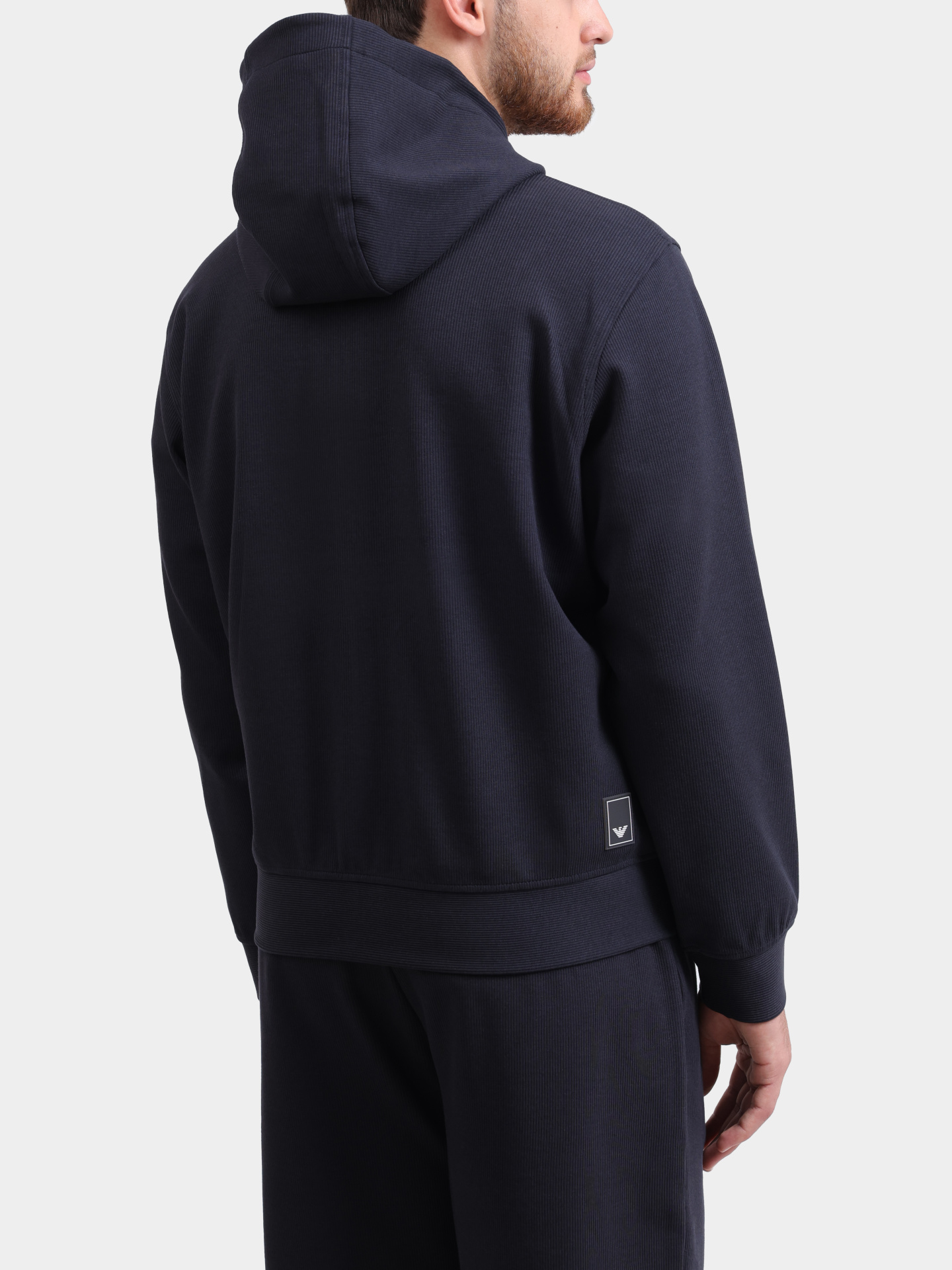Мастерка Emporio Armani EM004513 AF13700 FB406 темно-синяя мужская — купить в интернет-магазине Verdistore