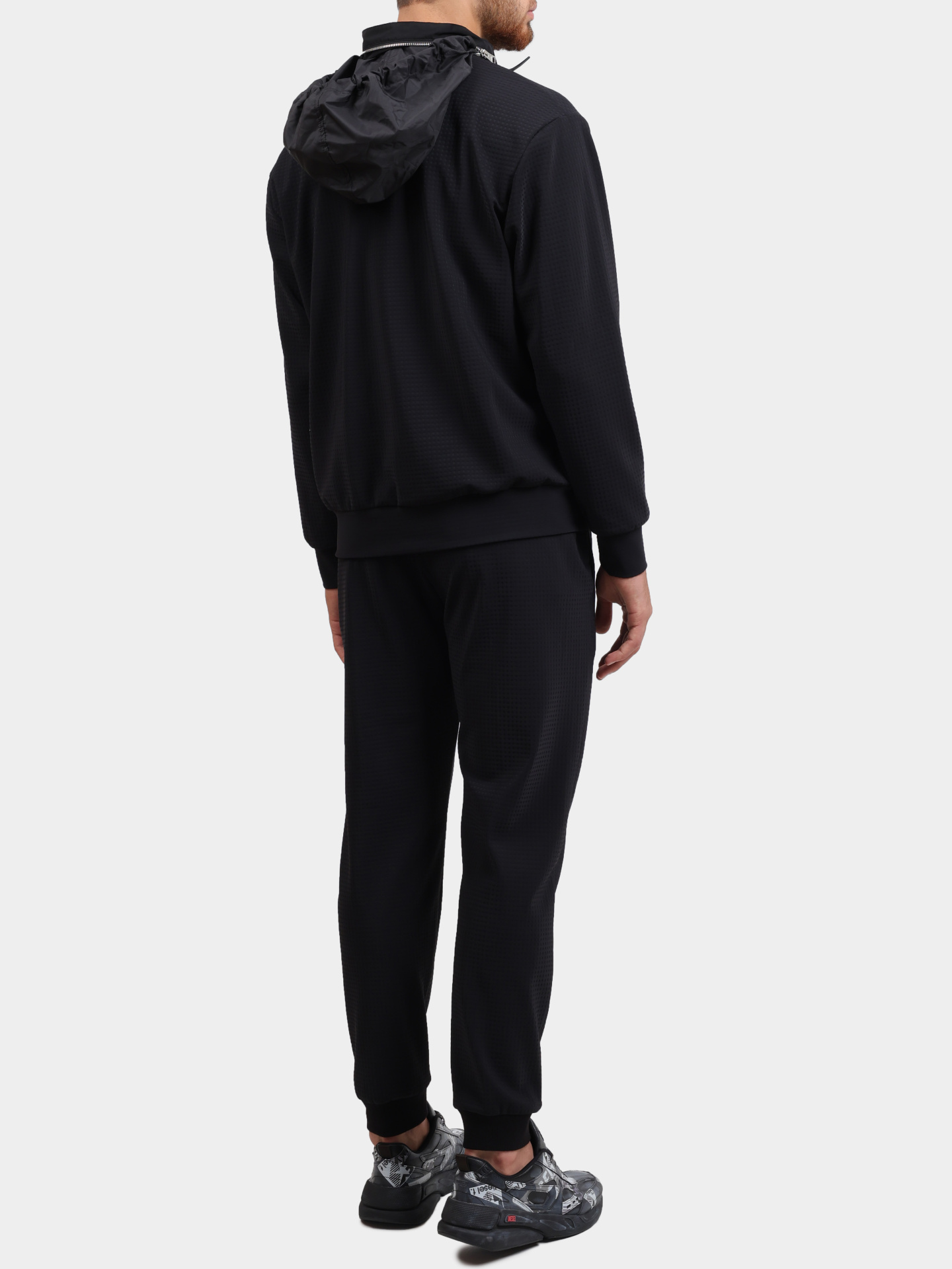 Свитшот PMDS SW0118 CODY TNY23 0020 черный мужской с капюшоном — купить в интернет-магазине Verdistore