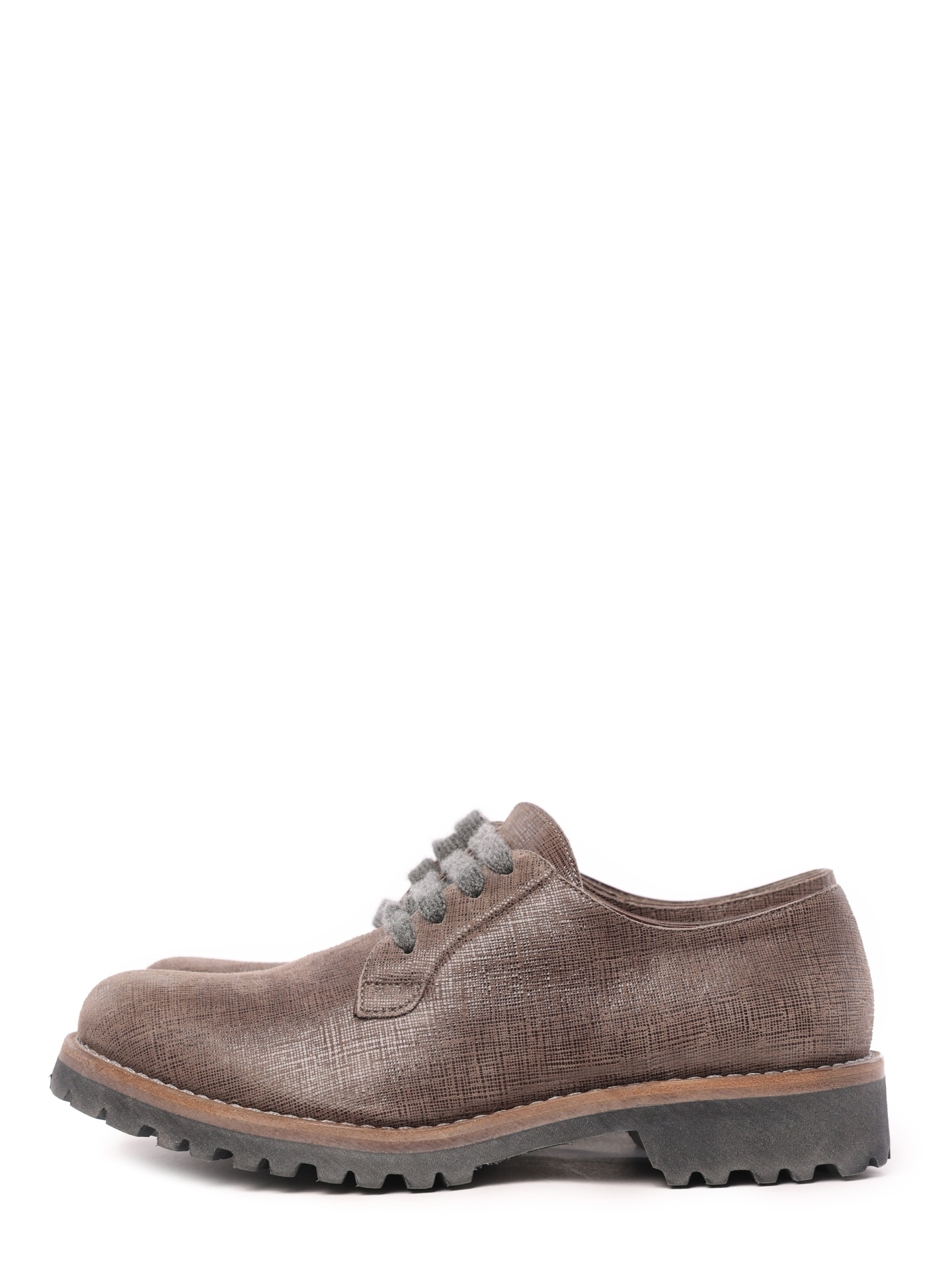 Дерби Brunello Cucinelli MZDSTG875 кожаные женские — купить в интернет-магазине Verdistore