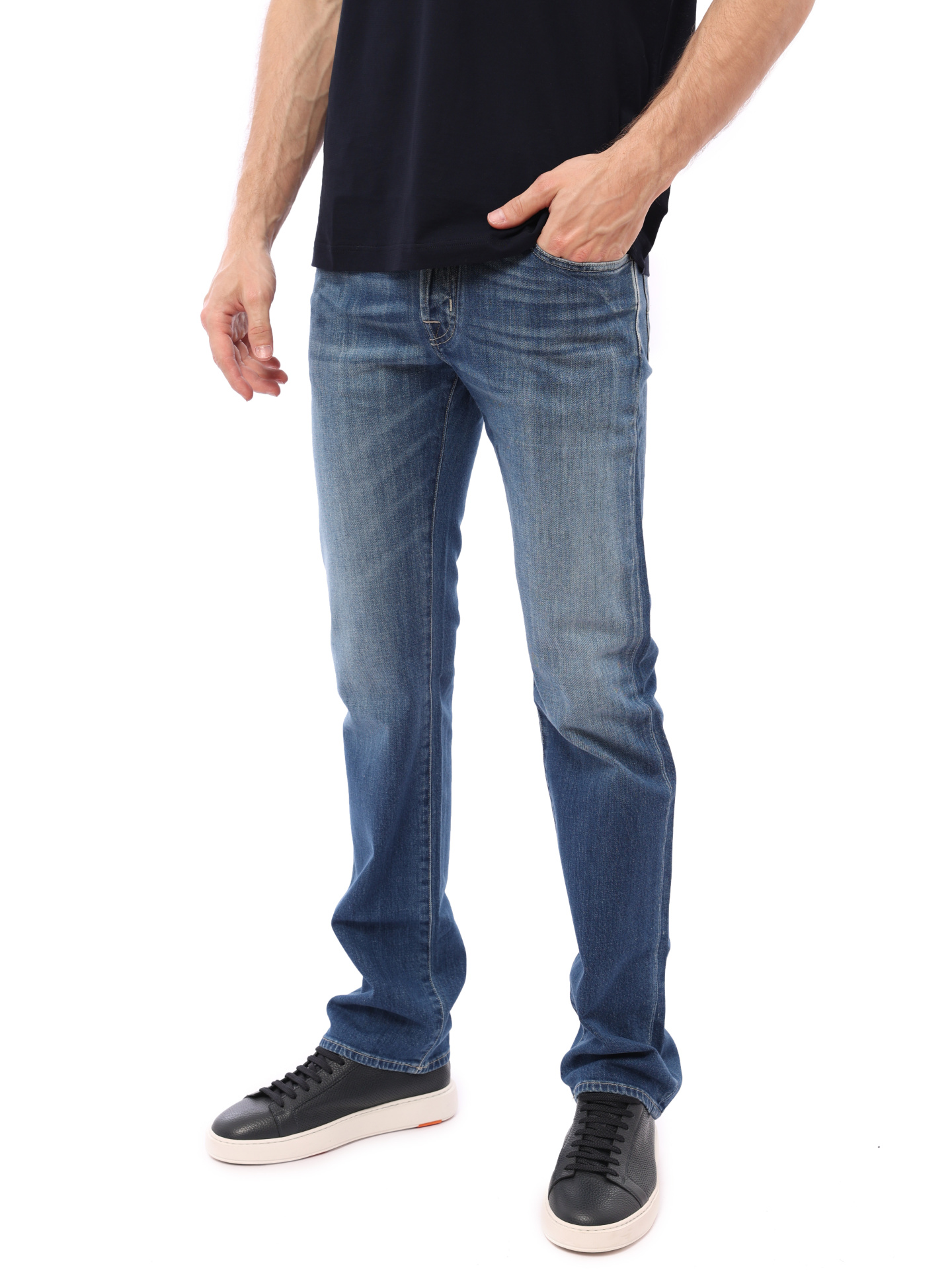 Джинсы Jacob Cohen J 620 Comfort/676/3 синие мужские — купить в интернет-магазине Verdistore