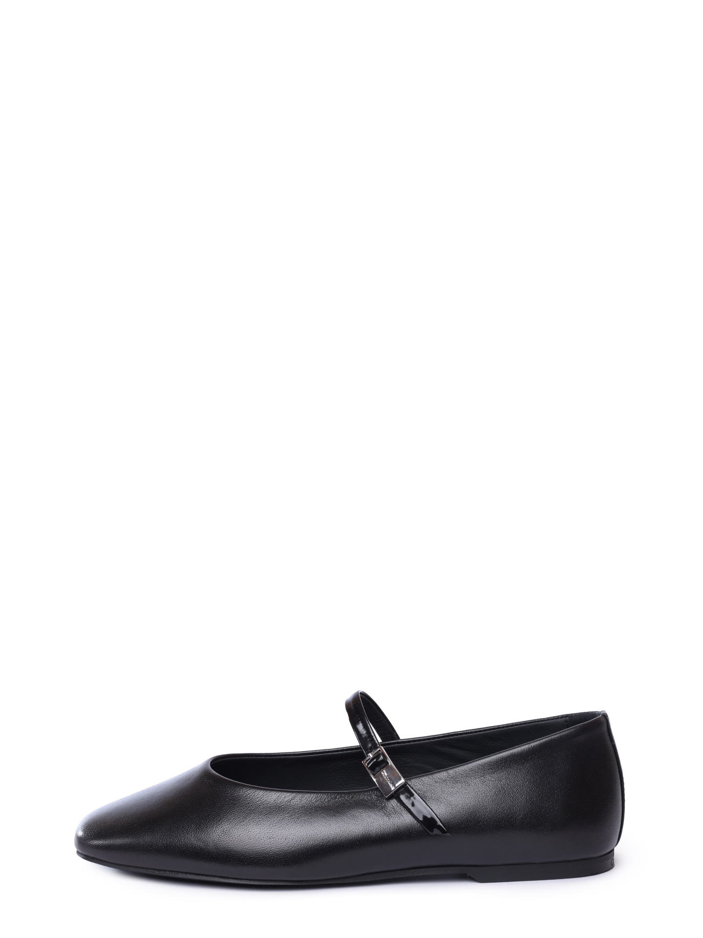 Балетки Calvin Klein HW0HW02483 BEH черные женские из кожи — купить в интернет-магазине Verdistore