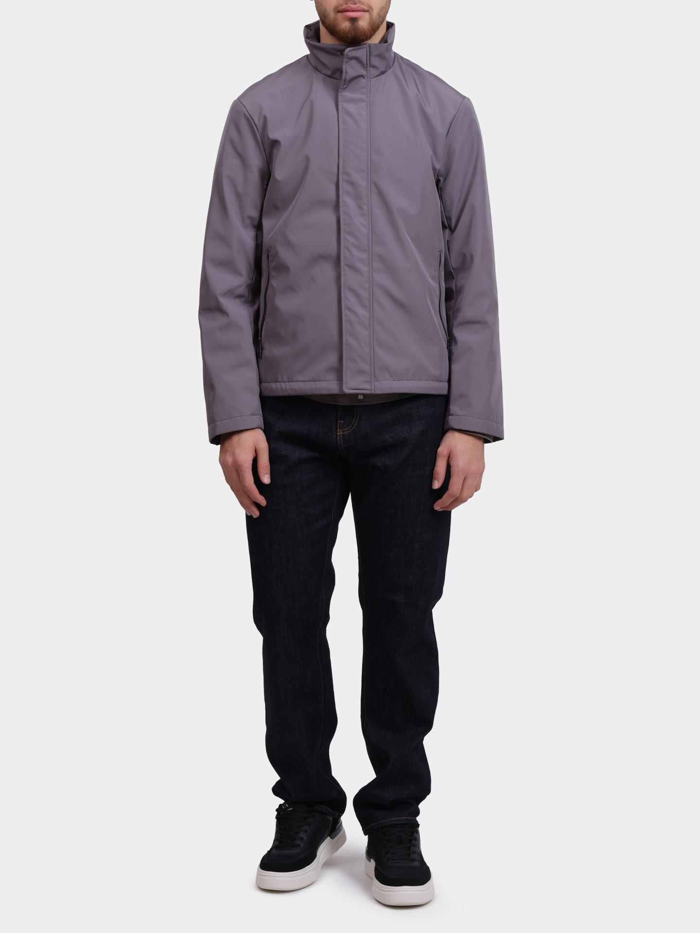 Куртка Armani Exchange XM001579 AF16926 U8092 темно-серая мужская — купить в интернет-магазине Verdistore