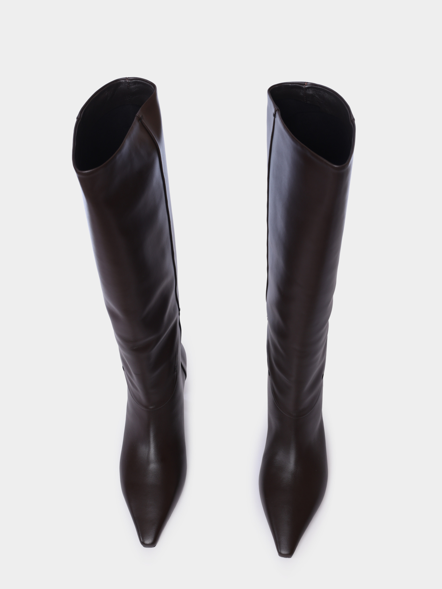 Сапоги Premiata M6804 коричневые женские из кожи — купить в интернет-магазине Verdistore