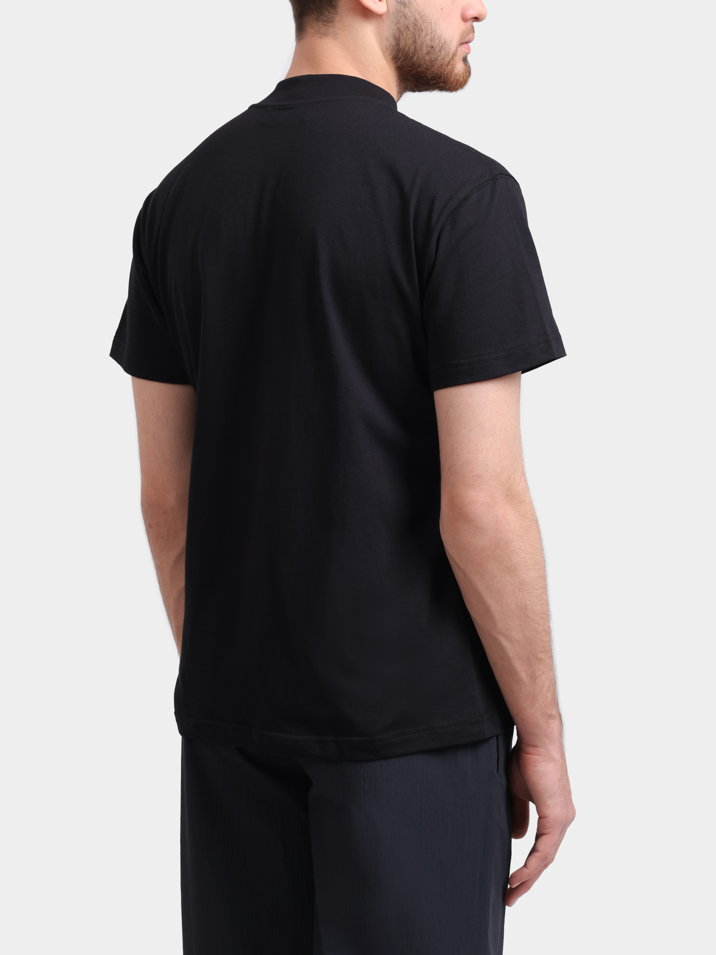 Футболка Lardini CNLTMC55 CN64052A черная мужская — купить в интернет-магазине Verdistore