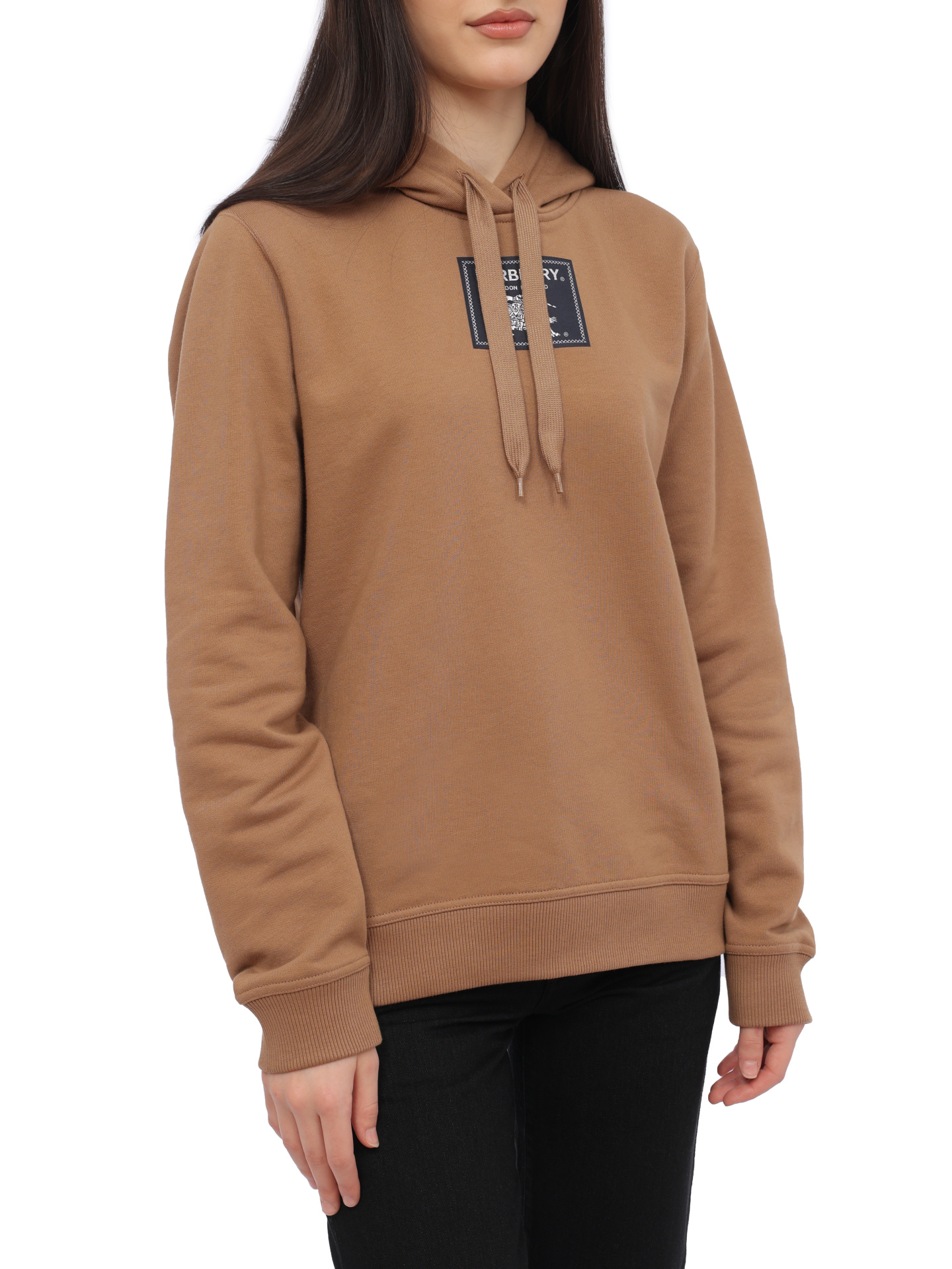 Худи Burberry 8065778 A1420 хлопковое женское — купить в интернет-магазине Verdistore