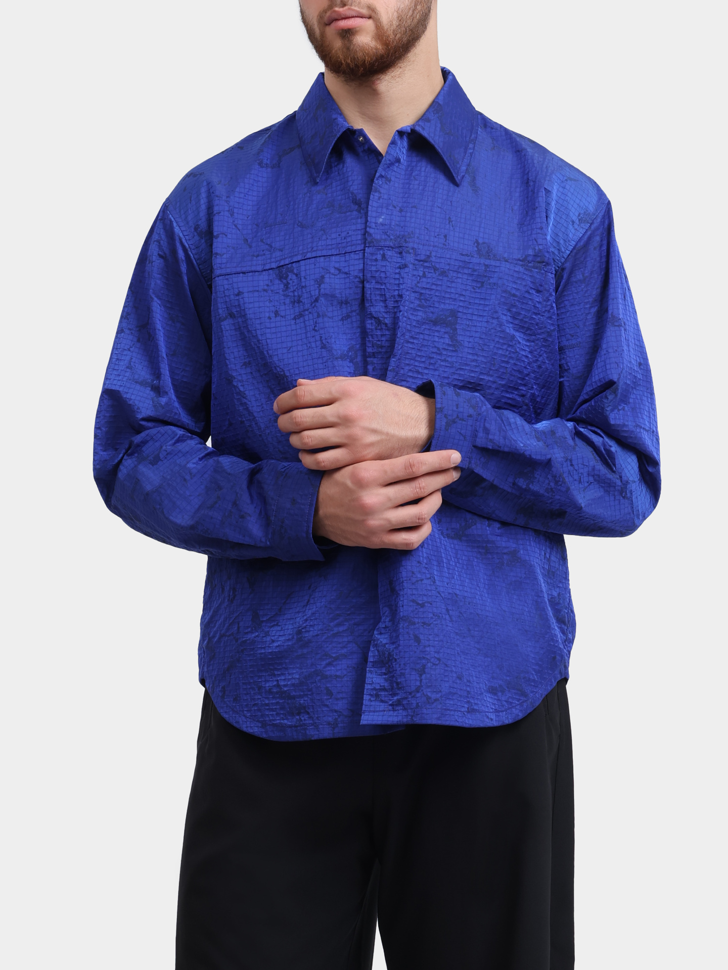 Рубашка Herno Laminar CM00013UL 12855J 9252 широкая мужская — купить в интернет-магазине Verdistore