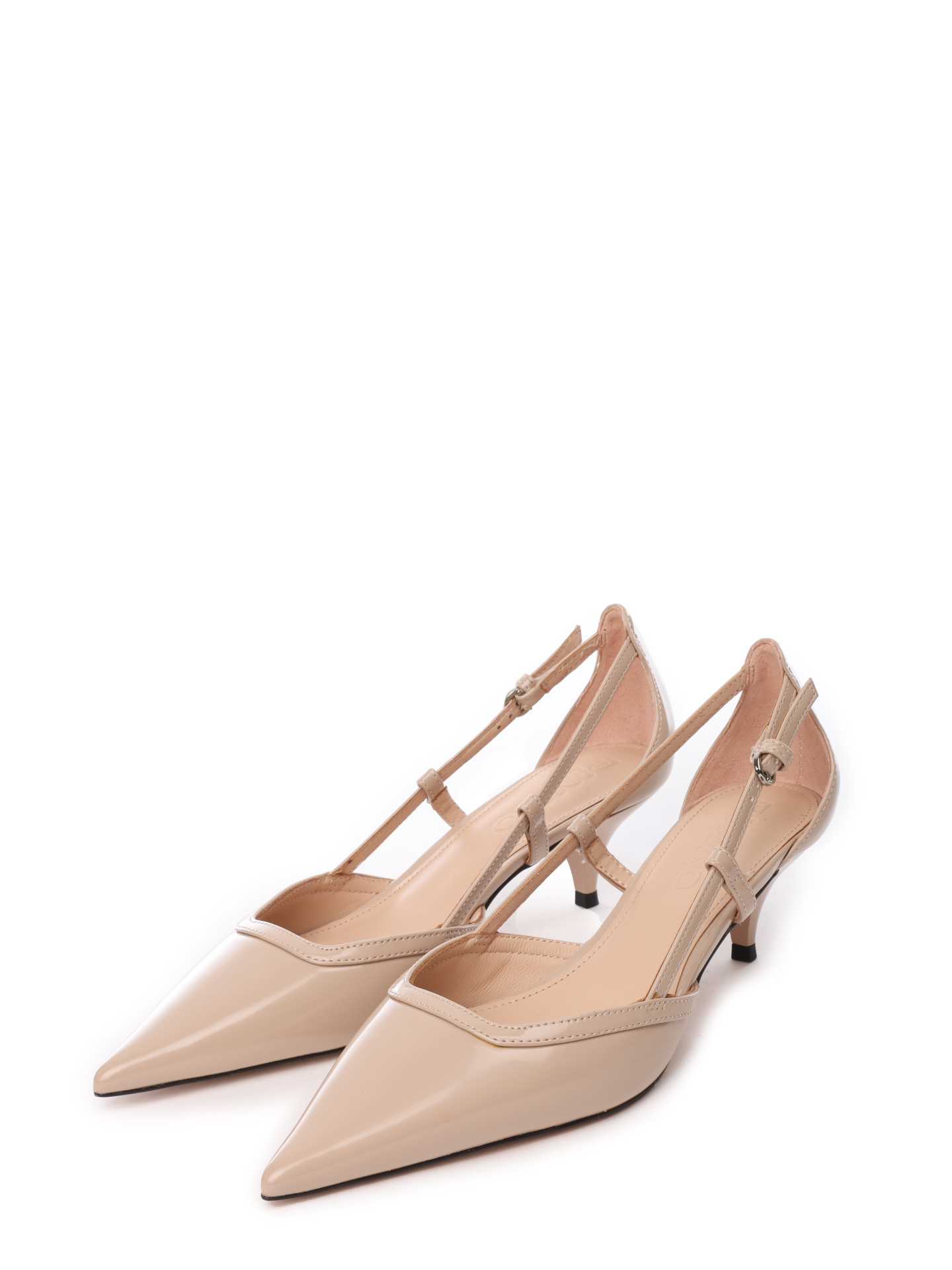 Туфли из матовой синтетической кожи — купить в интернет-магазине Verdistore