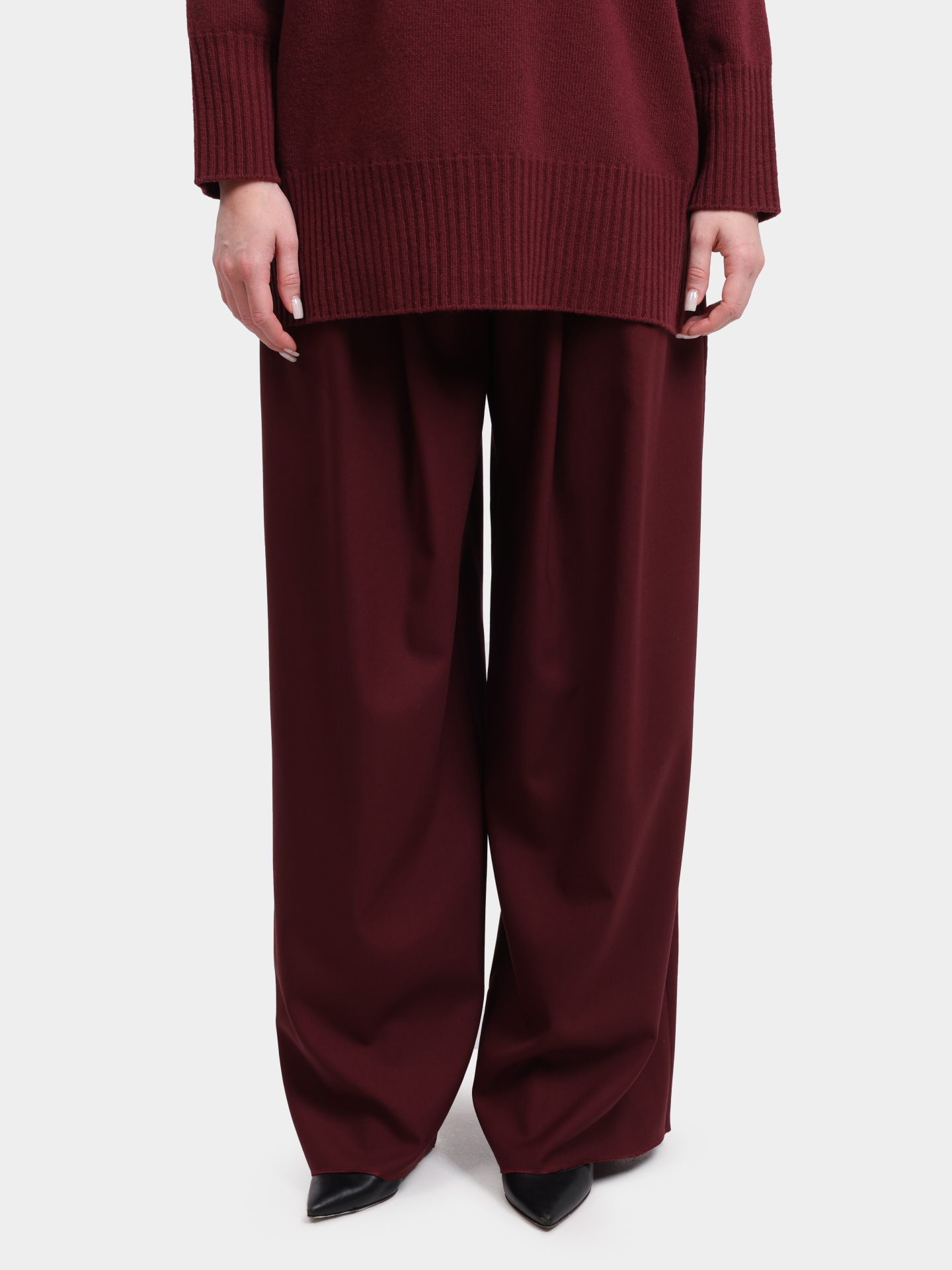 Брюки ULZIO 003 бордовые женские  — купить в интернет-магазине Verdistore