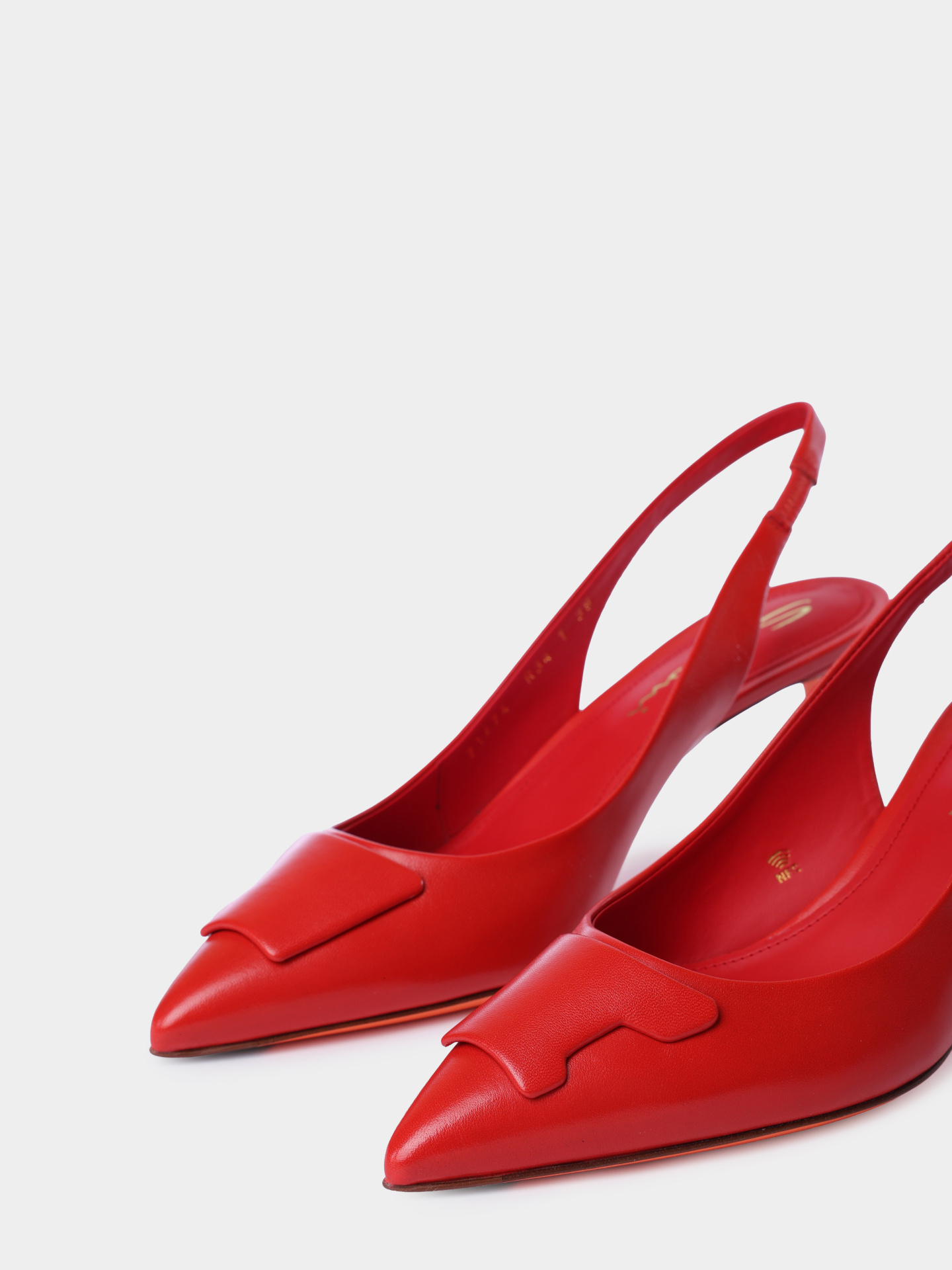 Туфли Santoni WDLG71474HA2TSZAR34 кожаные женские — купить в интернет-магазине Verdistore