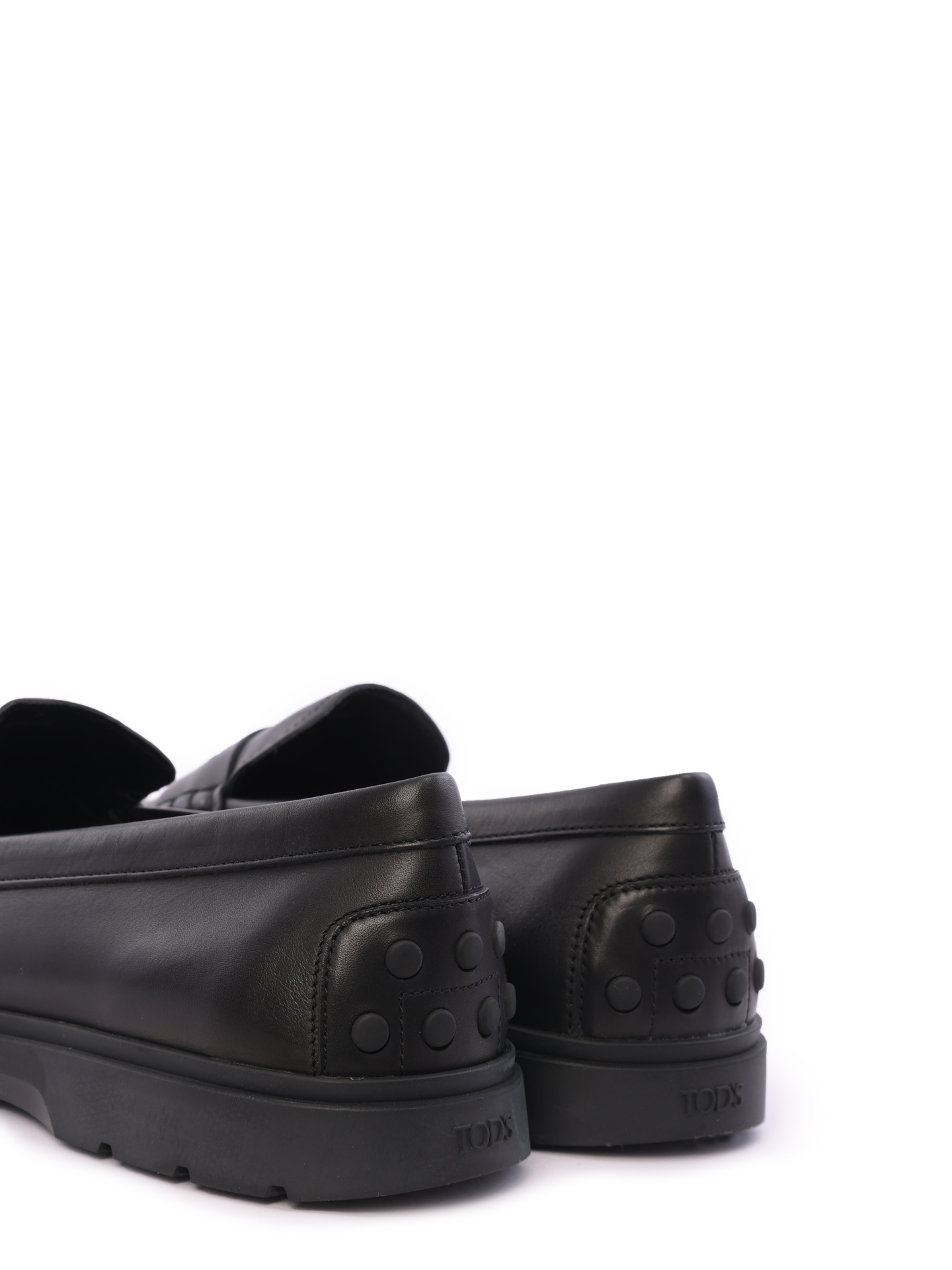 Лоферы Tod's черные кожаные  — купить в интернет-магазине Verdistore