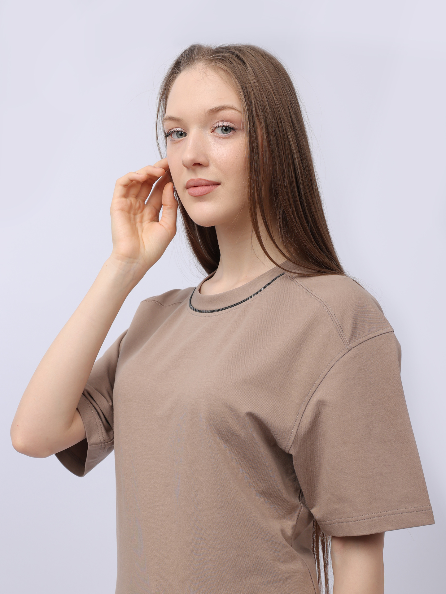 Свитшот Brunello Cucinelli MH827B1380 C8944 хлопковый женский — купить в интернет-магазине Verdistore