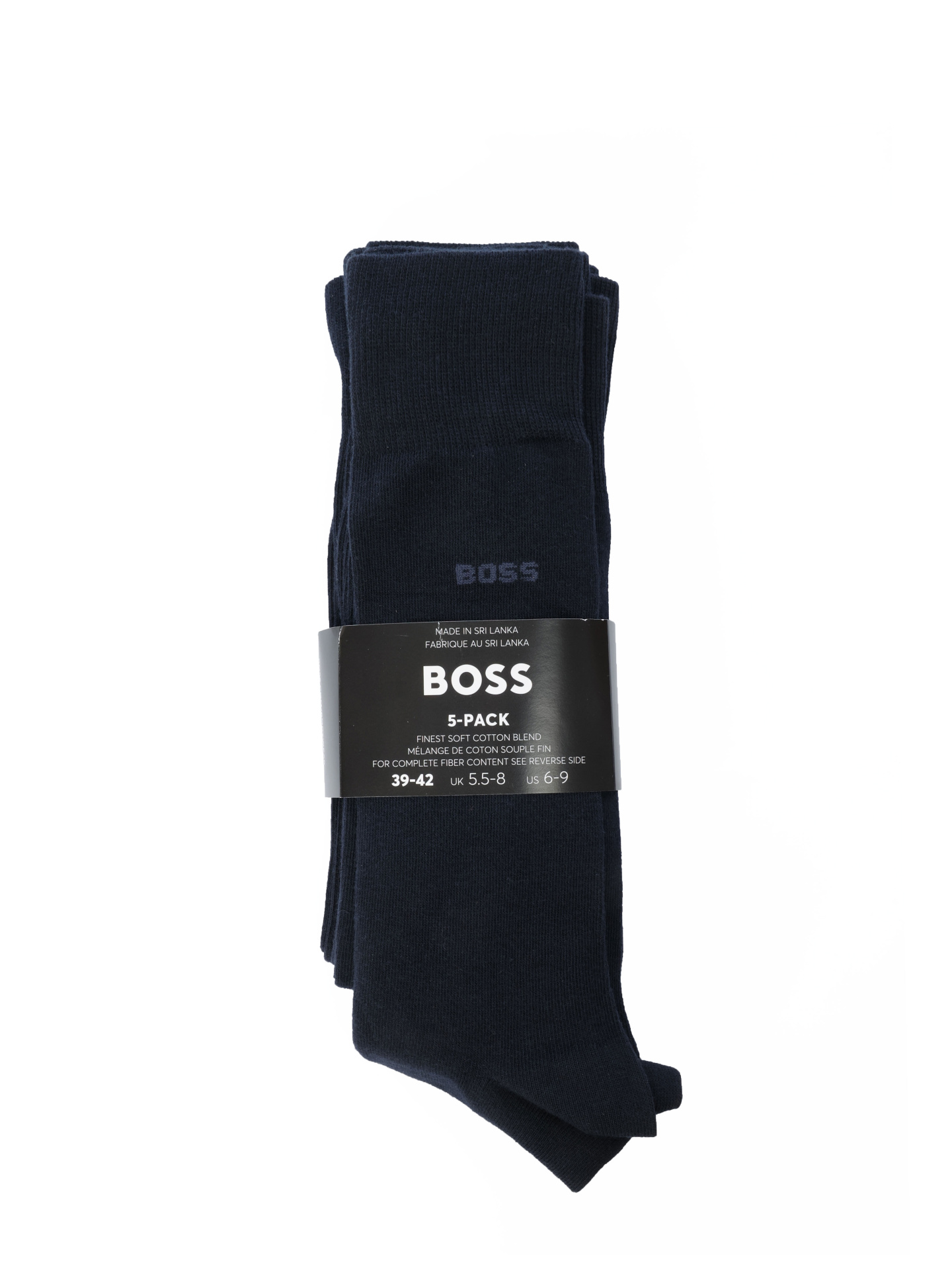Носки Boss 50503575 401 темно-синие мужские с логотипом — купить в интернет-магазине Verdistore