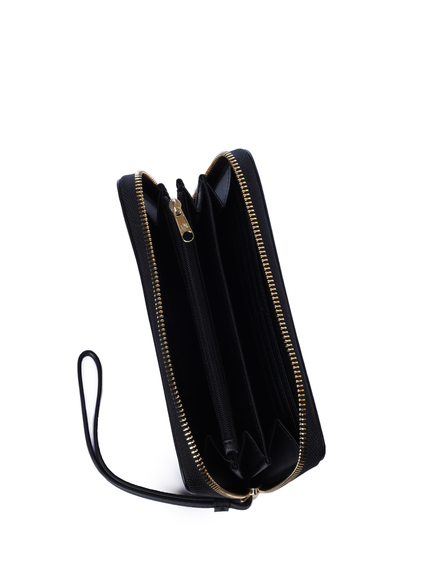 Кошелек Armani Exchange 948486 0A874 00020 черный женский на молнии  — купить в интернет-магазине Verdistore