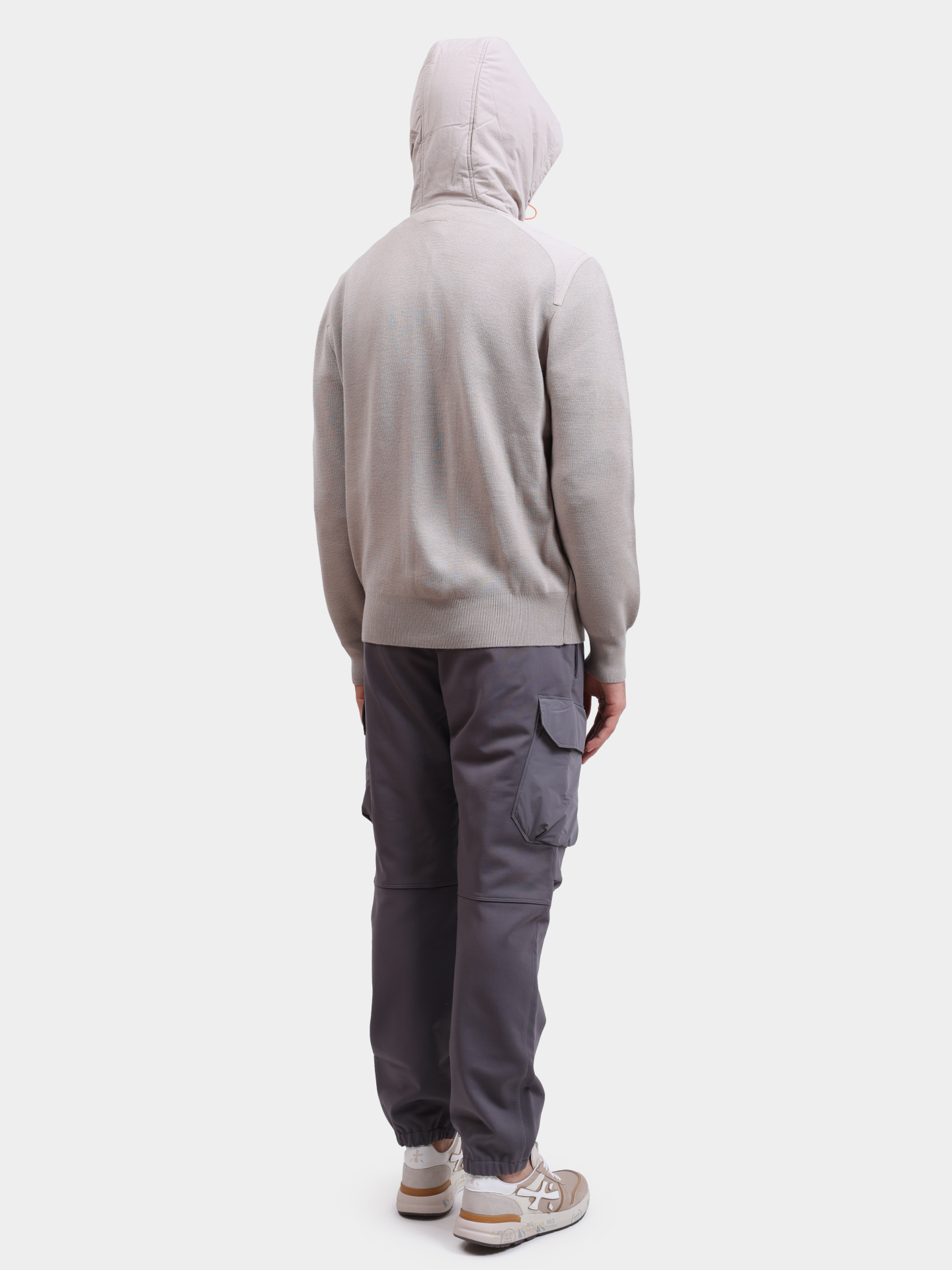 Толстовка Parajumpers RK06 NEW DOMINIC 110 серая мужская  — купить в интернет-магазине Verdistore