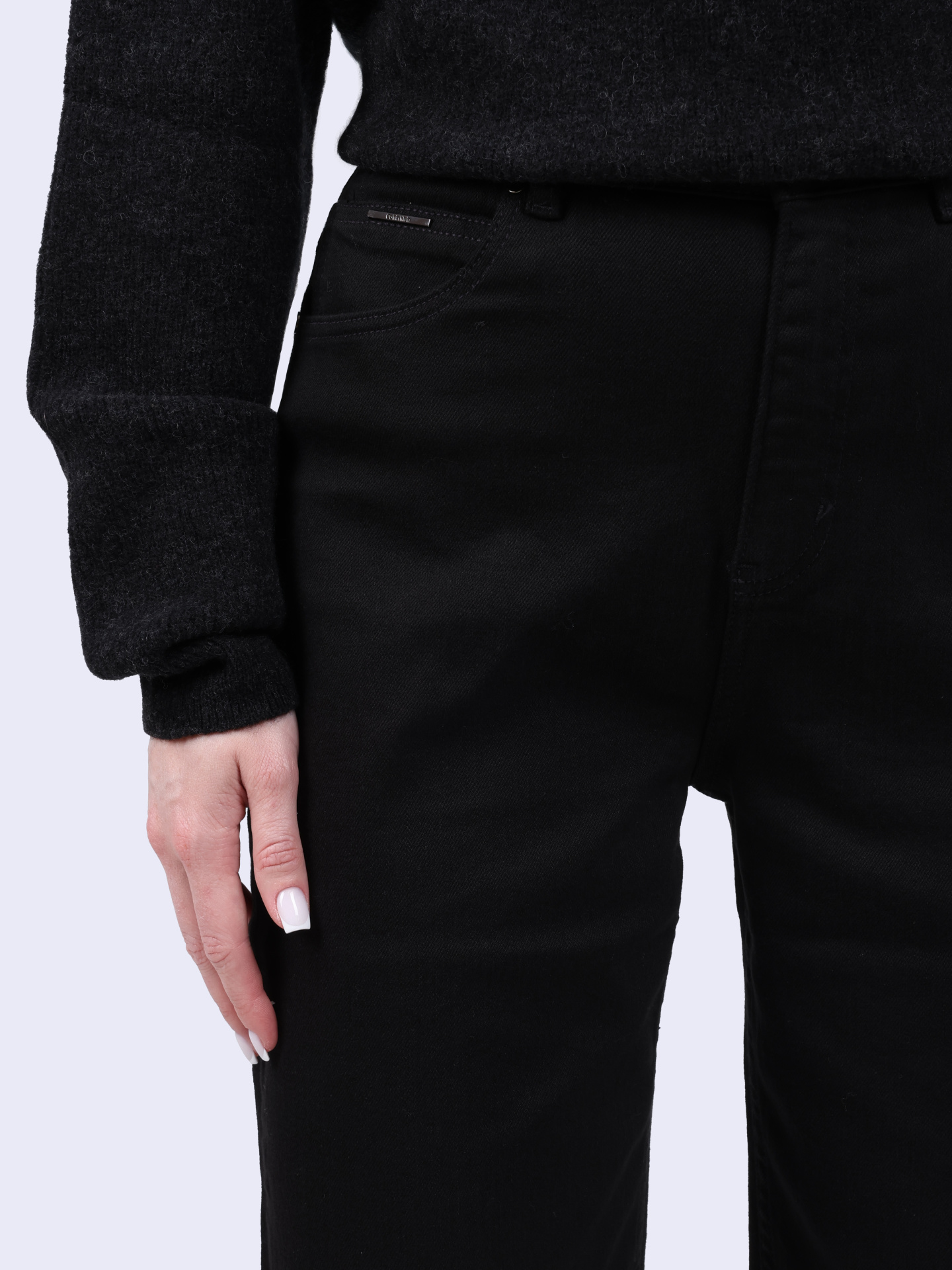 Джинсы Calvin Klein K20K20730532 1BY черные женские — купить в интернет-магазине Verdistore