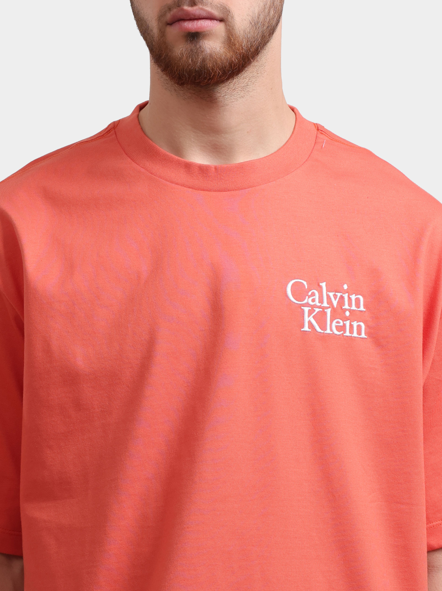 Футболка Calvin Klein Jeans LV04RC808G FDZ хлопковая мужская — купить в интернет-магазине Verdistore