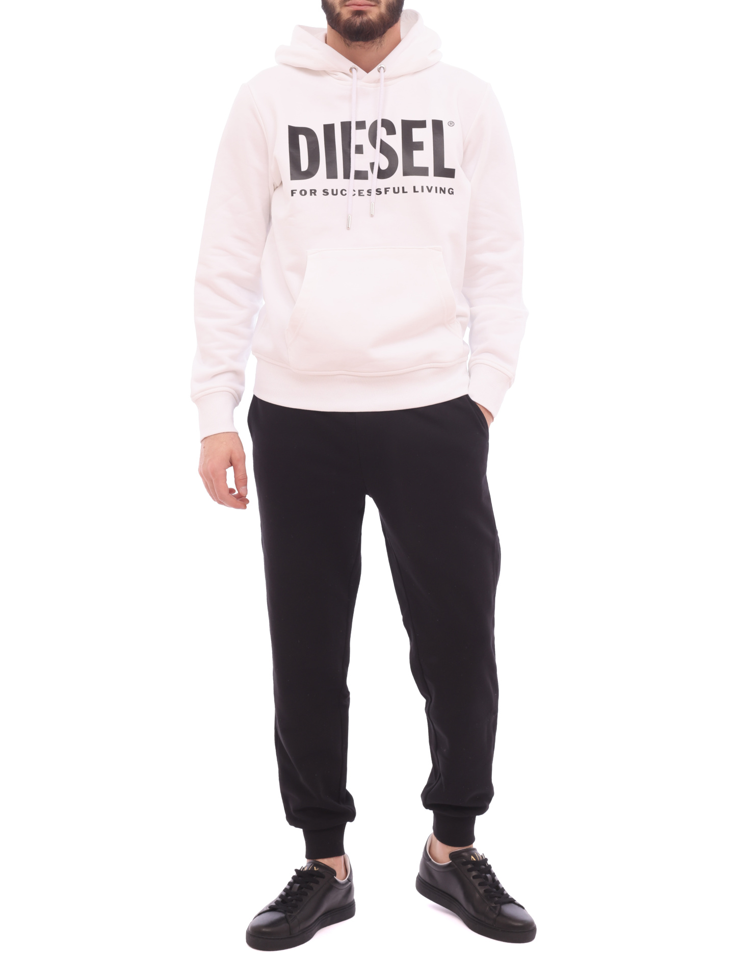 Худи Diesel A028130BAWT100 хлопковое женское — купить в интернет-магазине Verdistore
