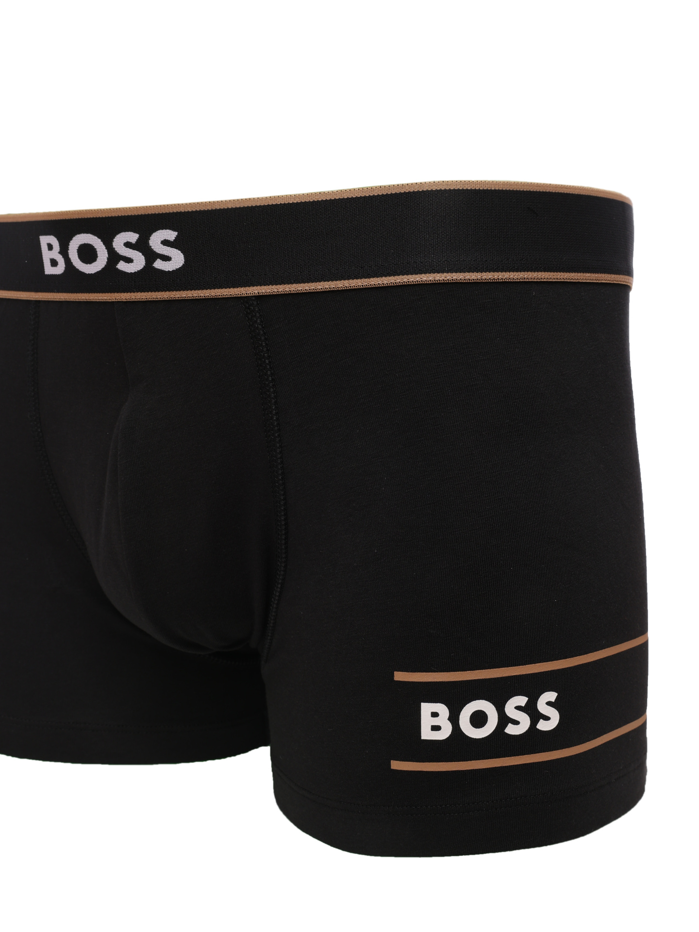 Трусы Boss 50508755 001 черные мужские с логотипом — купить в интернет-магазине Verdistore