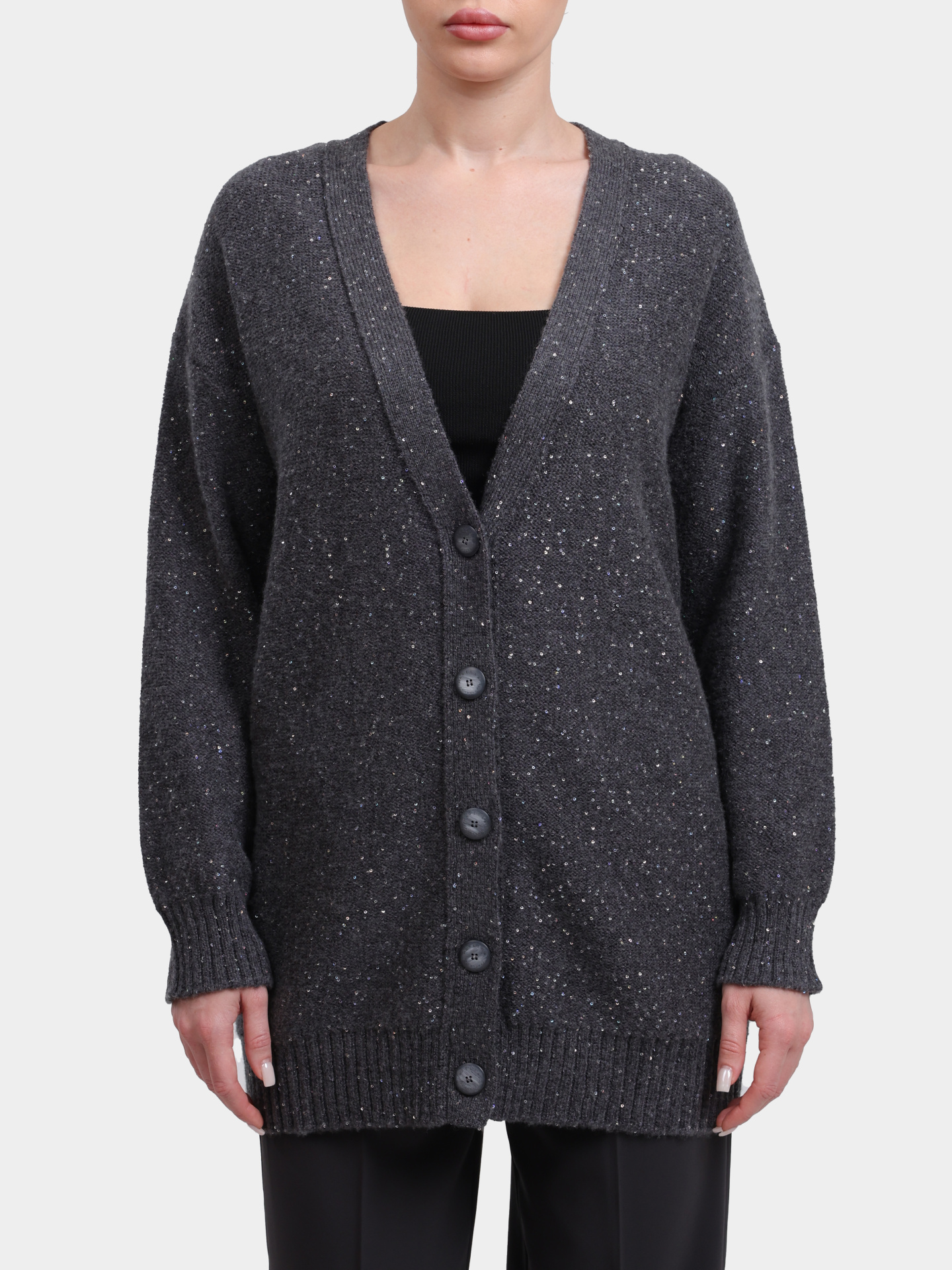 Кардиган Marella NERONE 004 с деликатным мерцанием — купить в интернет-магазине Verdistore